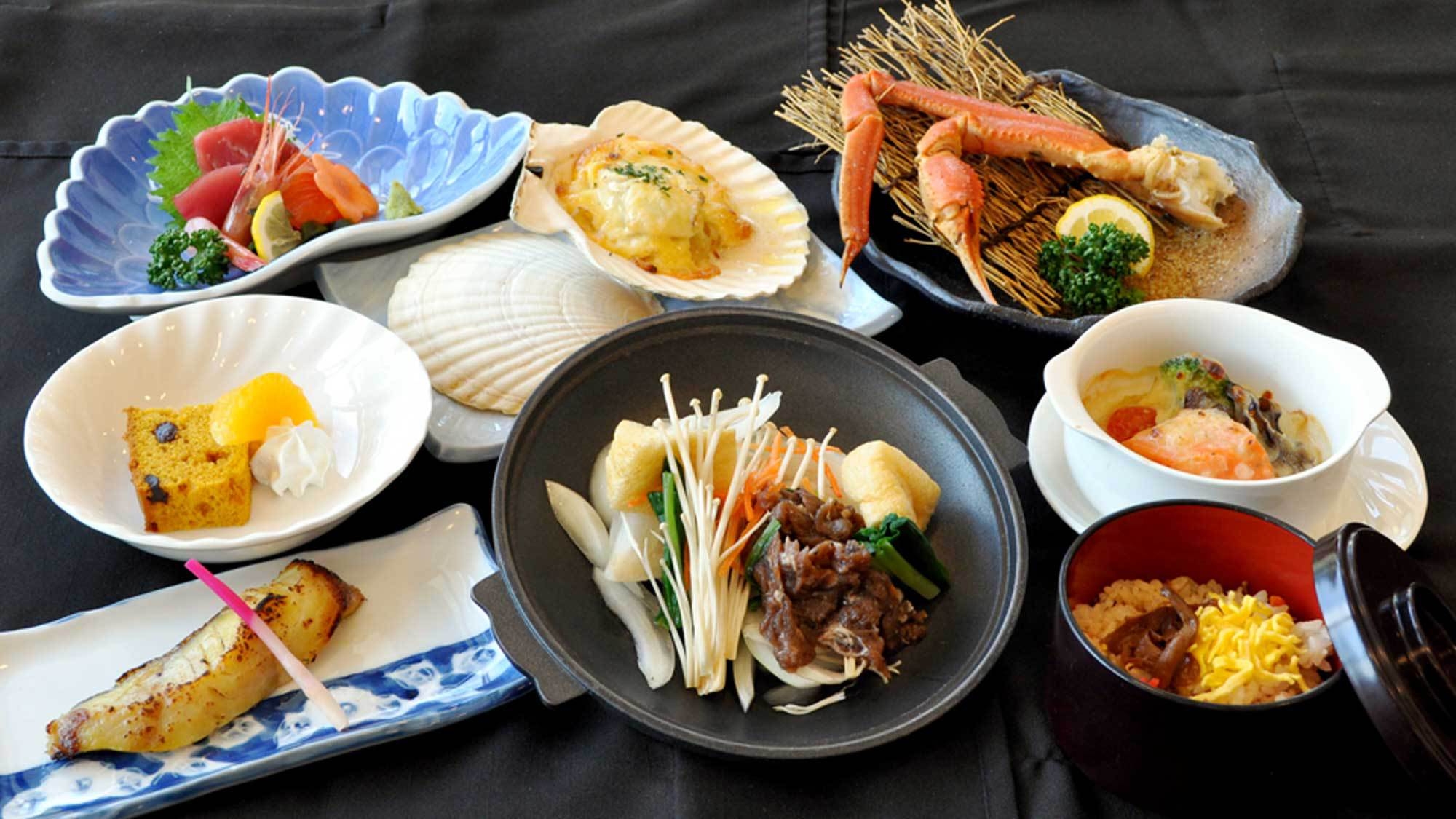 【贅の極み】名寄名物「煮込みジンギスカン」×北海の旬を味わう贅沢プラン（夕朝食付）