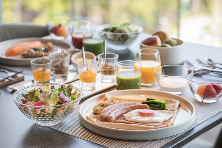 グリルレストラン「十邑」朝食