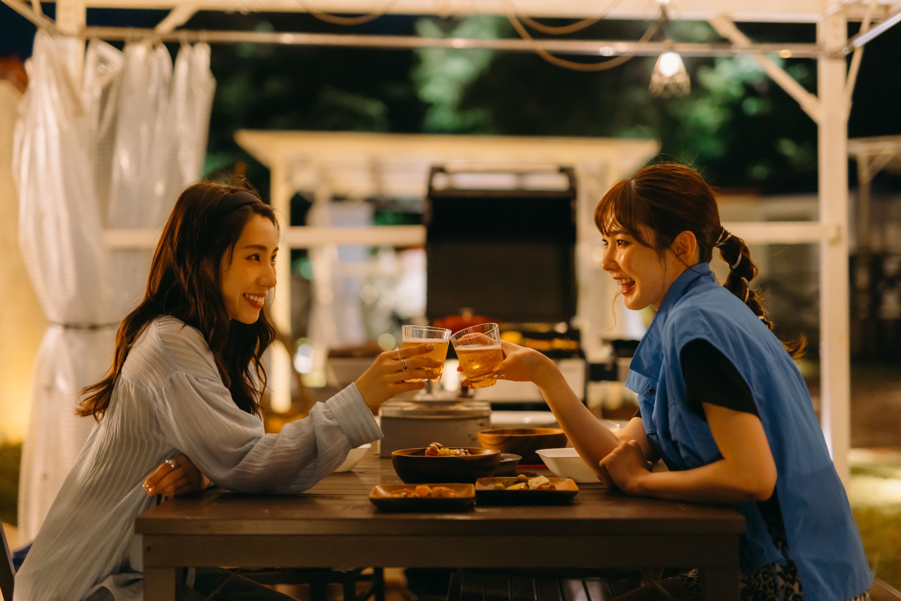 【２食付き】☆伊豆女子旅☆×豪華アウトドアコースBBQ【無料露天温泉風呂付き！】