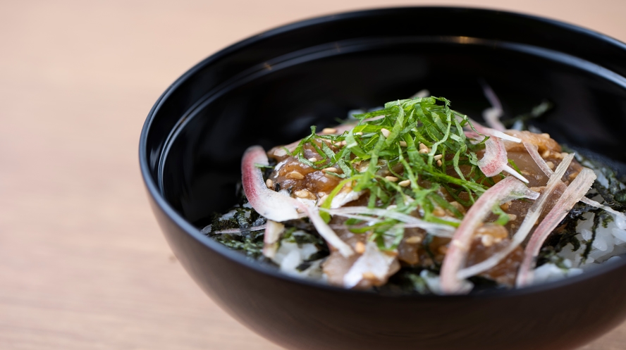 【朝食】◆ご当地 長崎産『アジたたき丼』◆