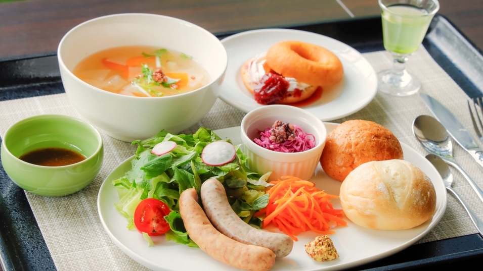 【デイユース販売開始！今だけ特別価格】身体に優しい洋食ランチ×美肌の湯で心ほどける午後のひととき