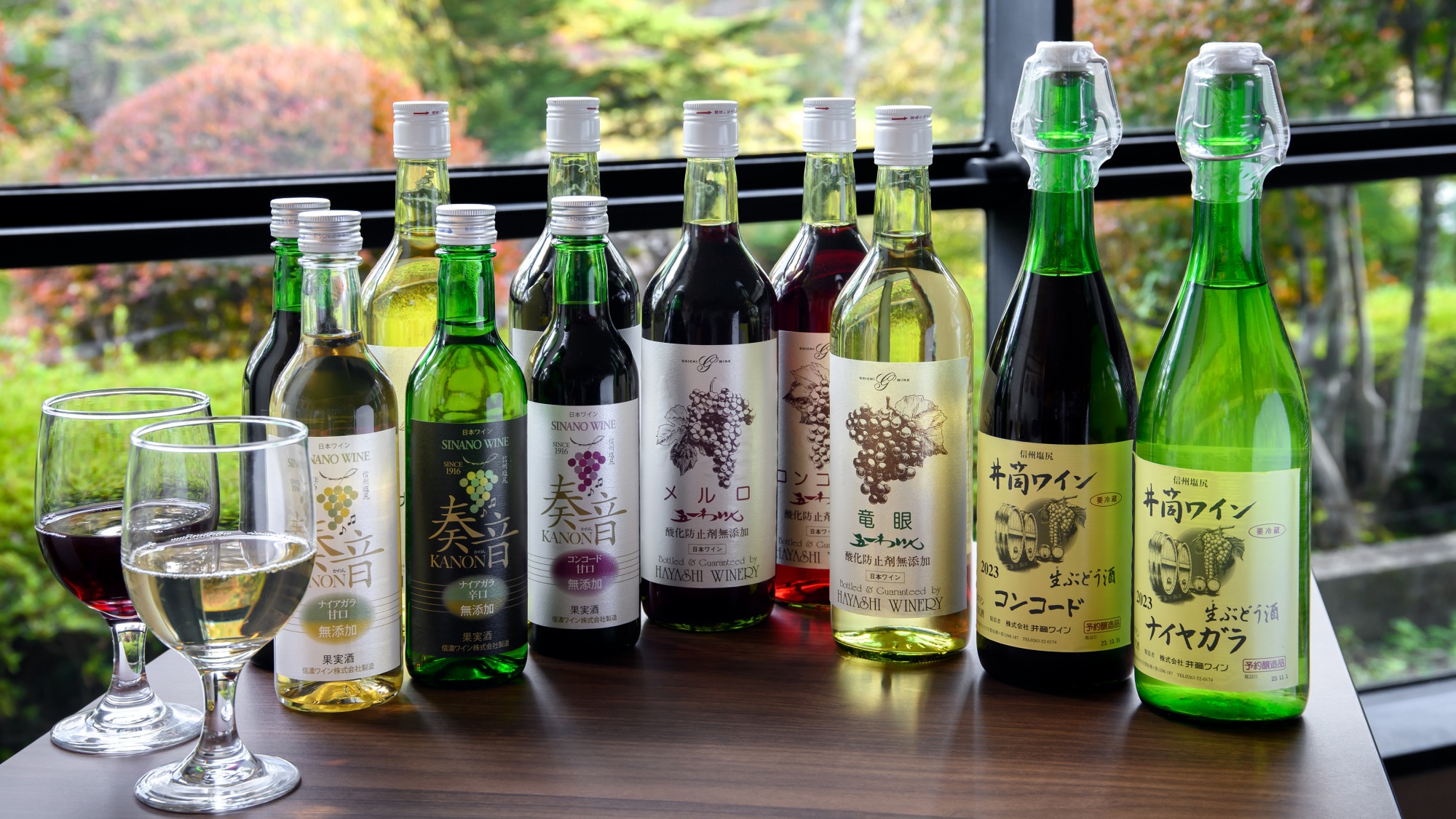 *【夕食一例】地元の恵みを、グラス一杯に。選りすぐりのワインを取り揃えております