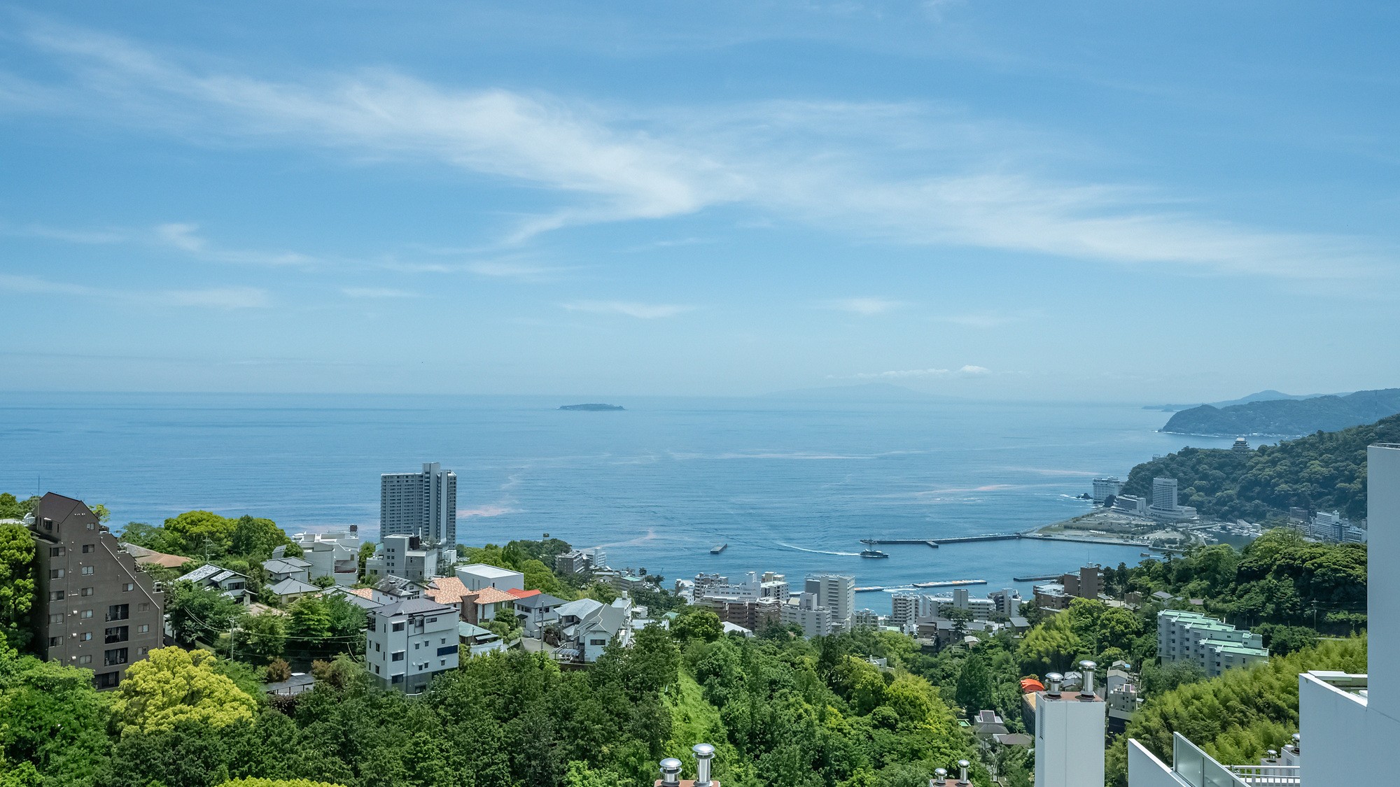 エントランステラスからの景色