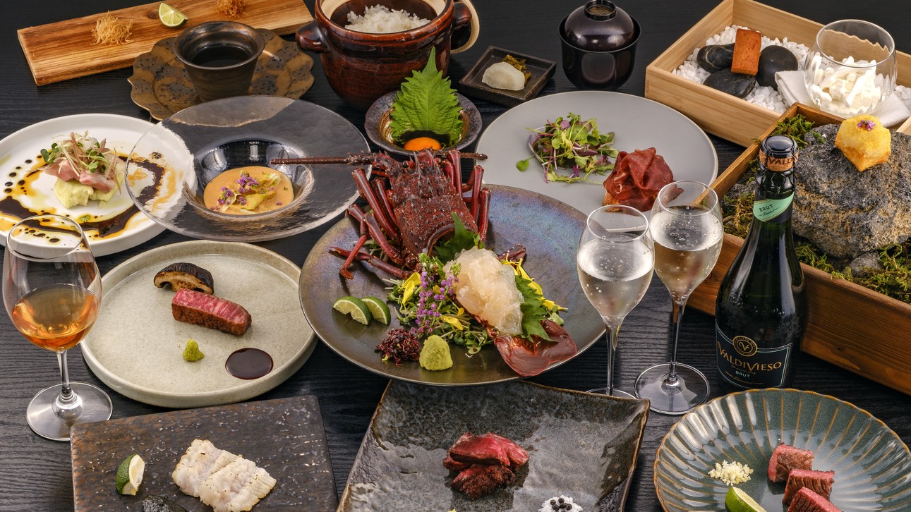 【極 贅沢】伊勢えび×黒毛和牛プラン◎Anniversary plan◎*★*特別な日に*★*