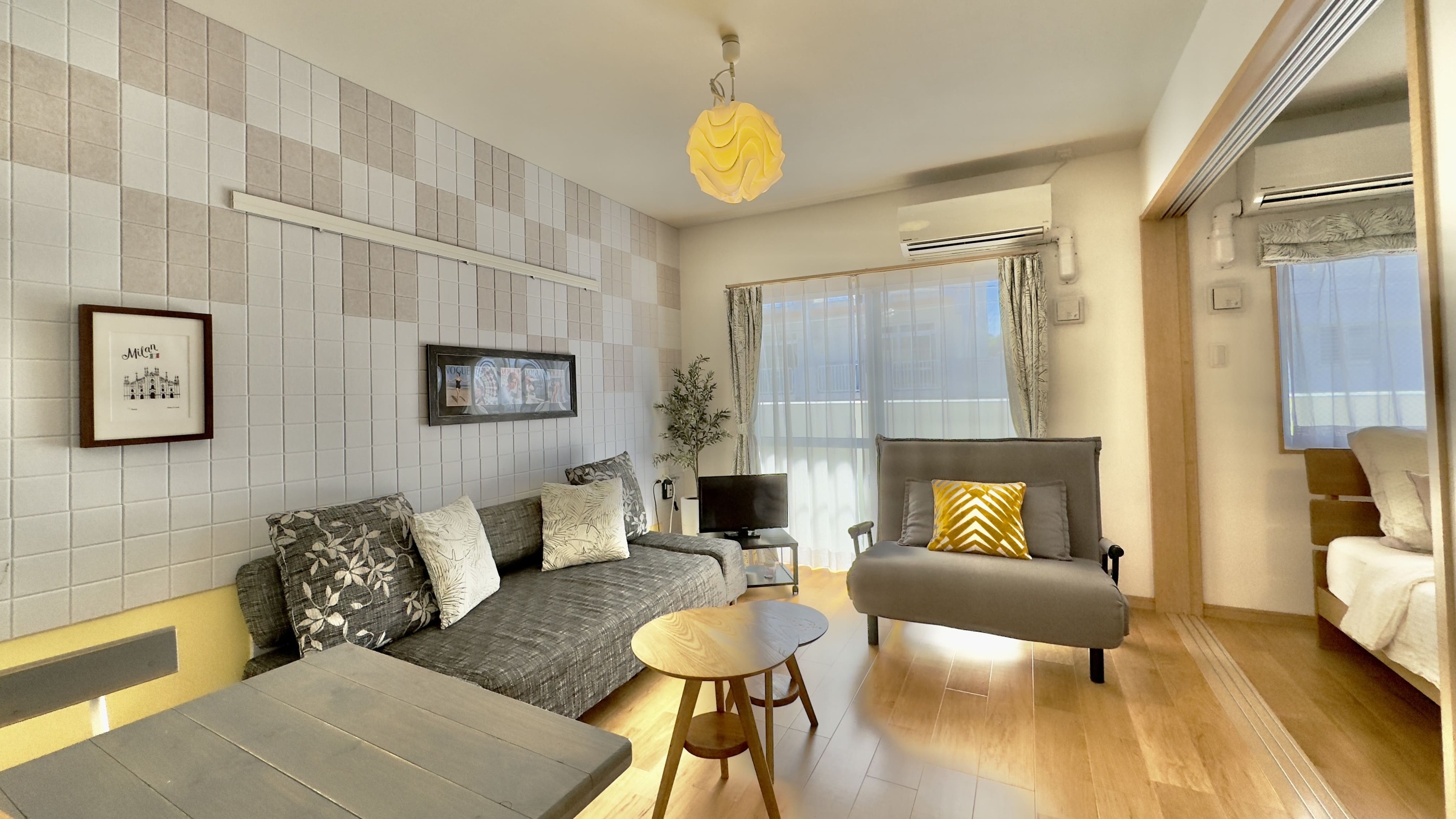 【2連泊割】　いつもより、ちょっと長めに沖縄を！オシャレなデザイナーズルーム！1LDK45㎡