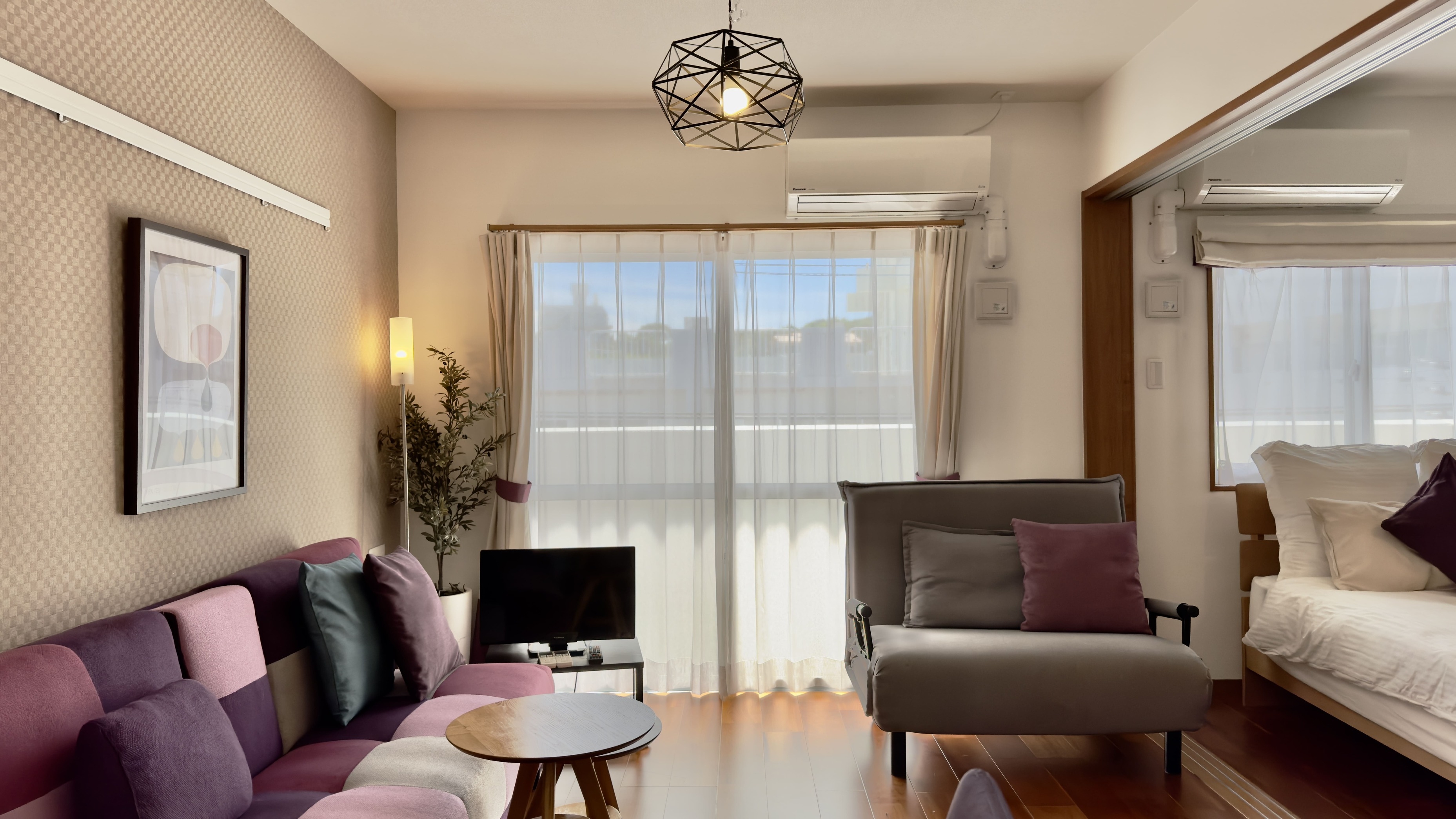 【7連泊割】　いつもより、ちょっと長めに沖縄を！オシャレなデザイナーズルーム！1LDK45㎡