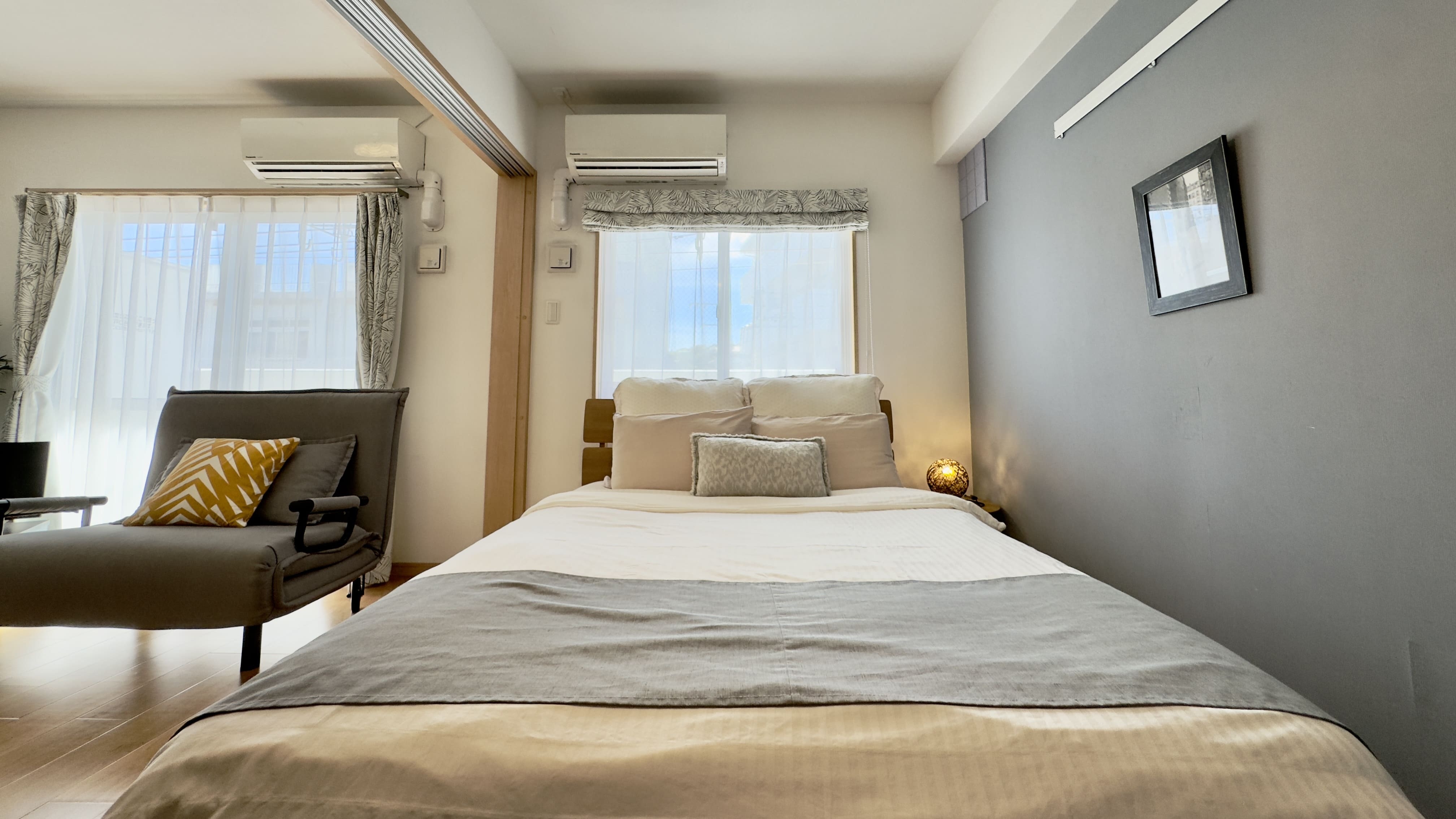 【3連泊割】　いつもより、ちょっと長めに沖縄を！オシャレなデザイナーズルーム！1LDK45㎡