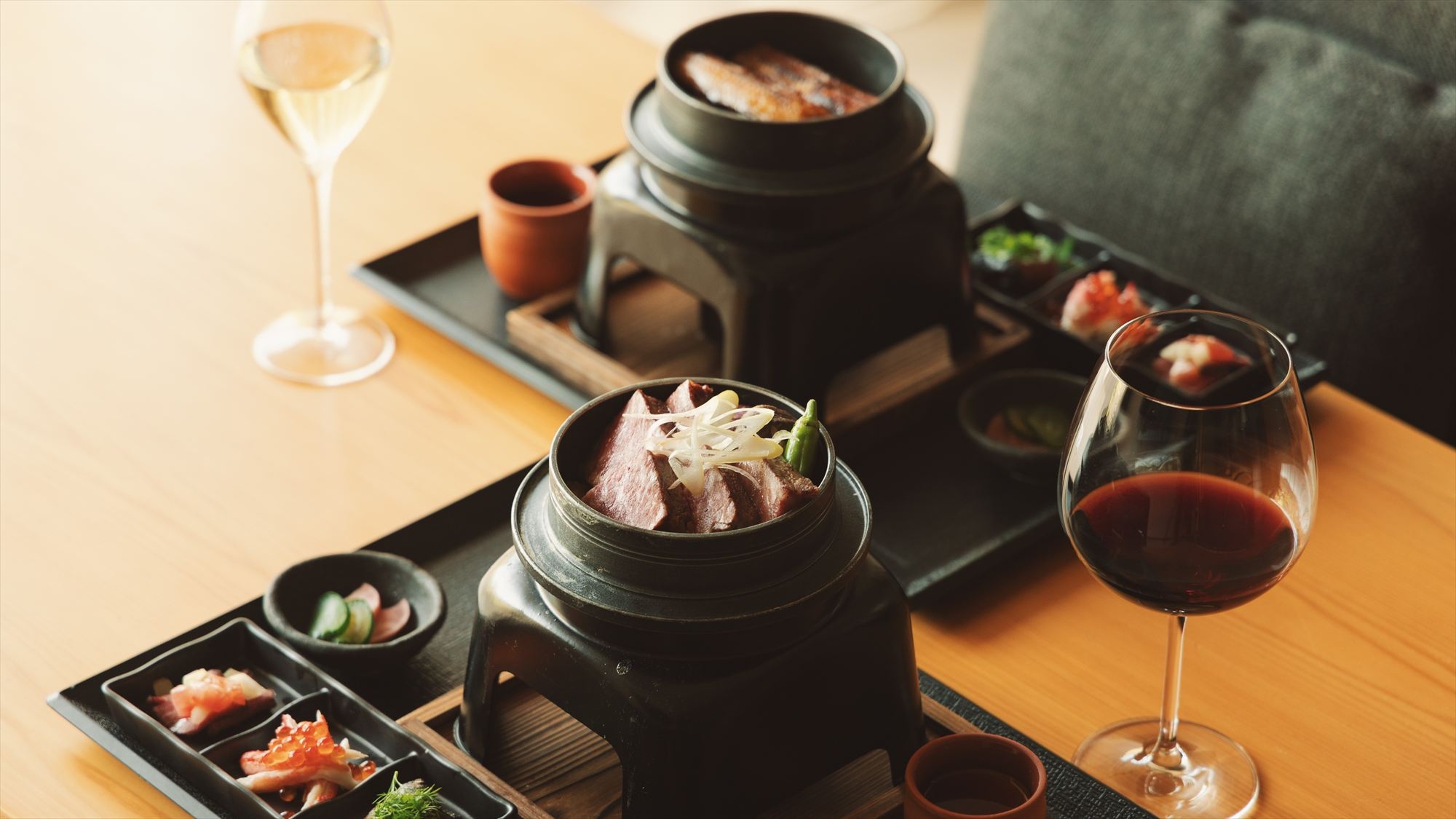 1日5組限定【お部屋でゆったり】土鍋羽釜炊きご飯と旬を味わうお膳プラン〈2食付〉(18:30)