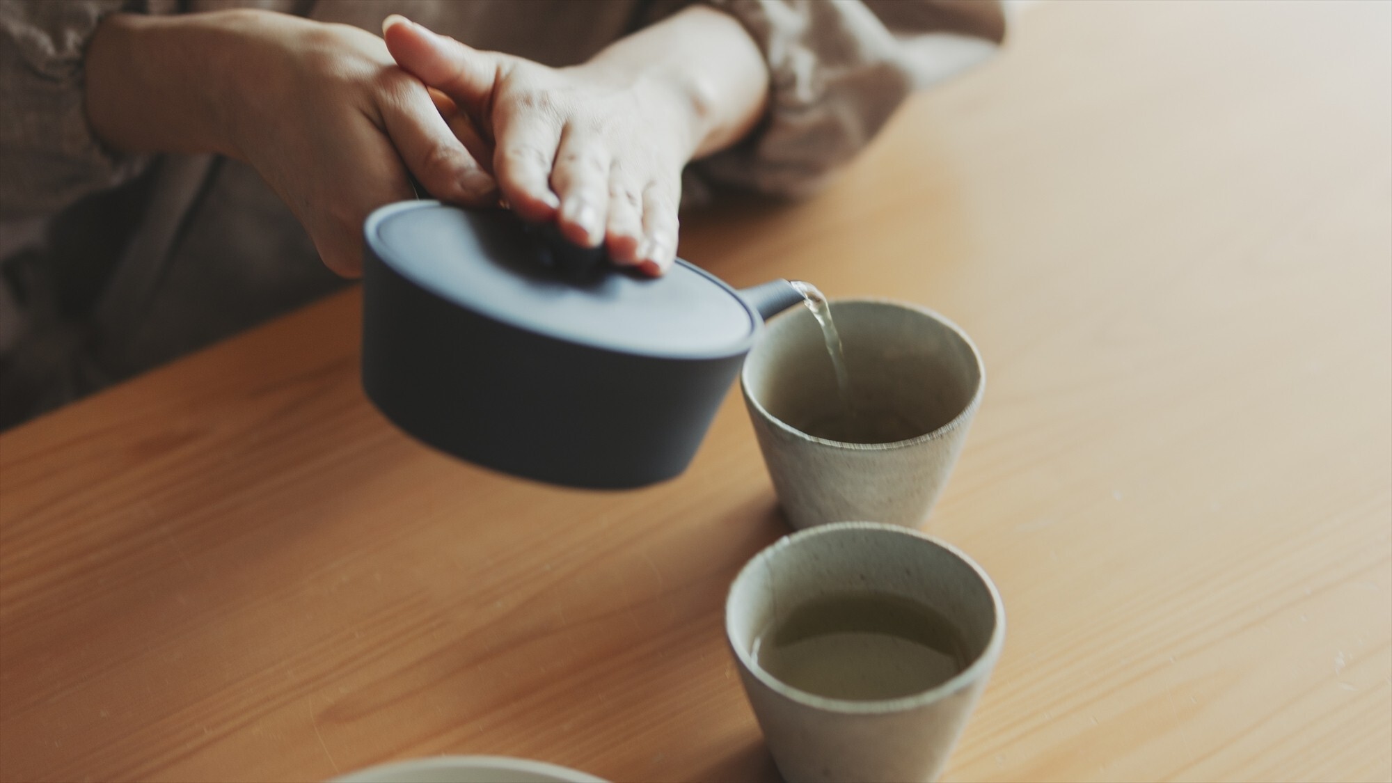 【ご滞在】静岡県産のお茶をお部屋でご満喫いただけます。