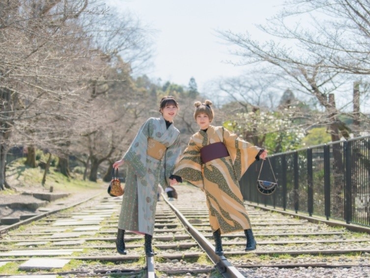 ＊期間限定＊　着物レンタル付きプラン　ツイン素泊まり【15:00〜11:00】