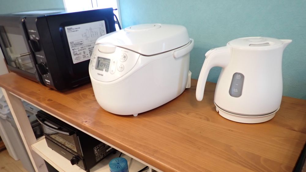 調理器具も完備