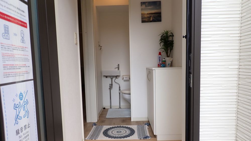 車からすぐにお部屋です！