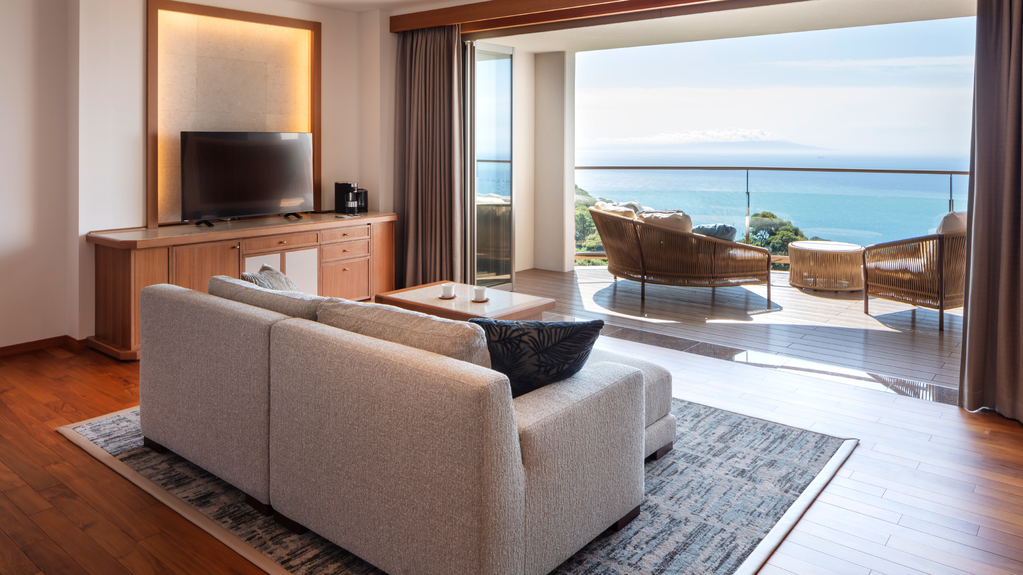 温泉露天　プレミアテラスツイン（室内）