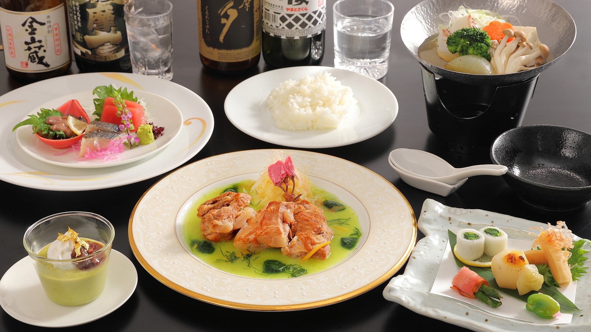 【ホテル棟テラスルーム限定】記念日プラン(2食付)