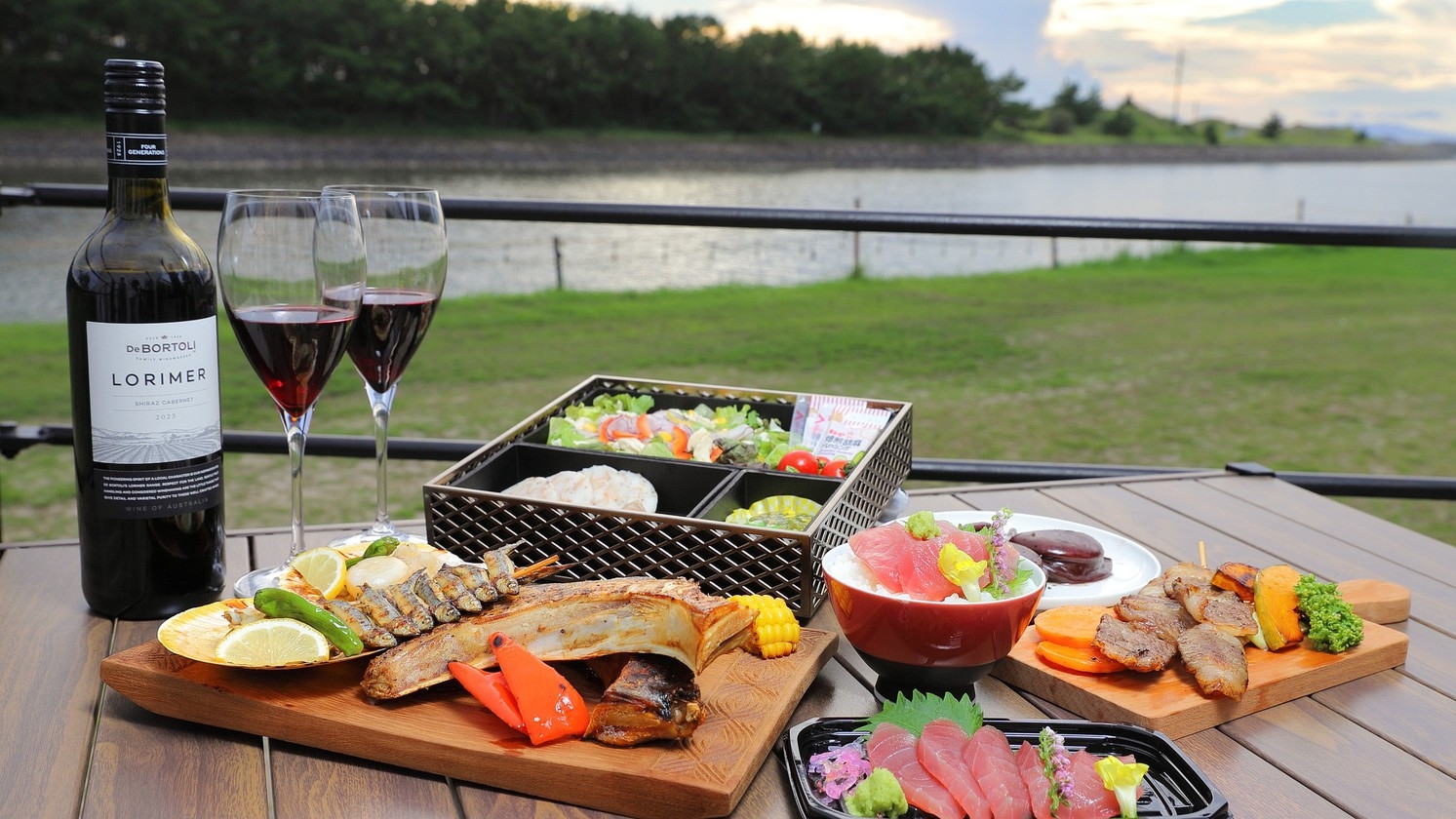 ≪ペットもOK≫【豪快！まぐろ＆シーフードBBQコース】(2食付)