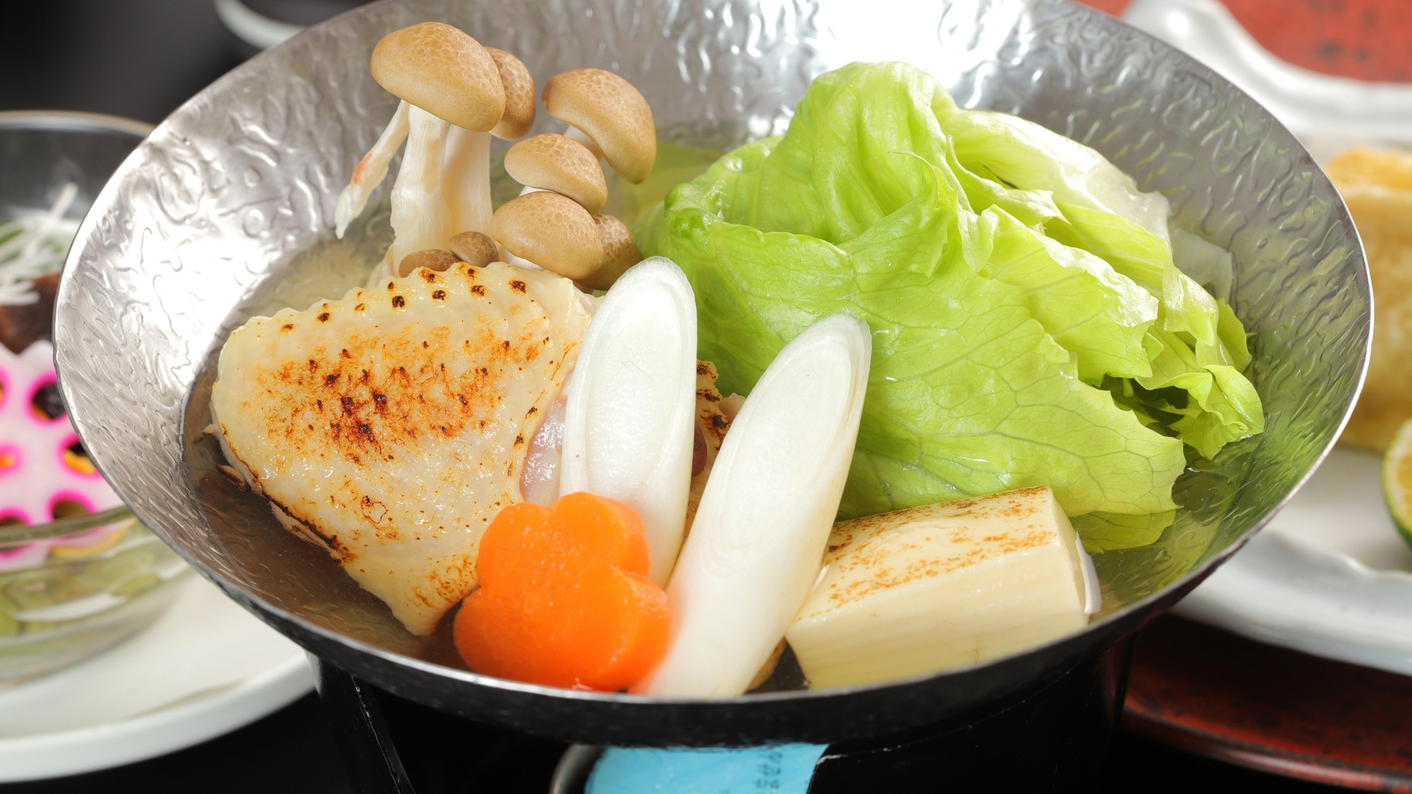 【ホテル棟】地元食材を使ったコース■『竹コース』プラン（２食付）