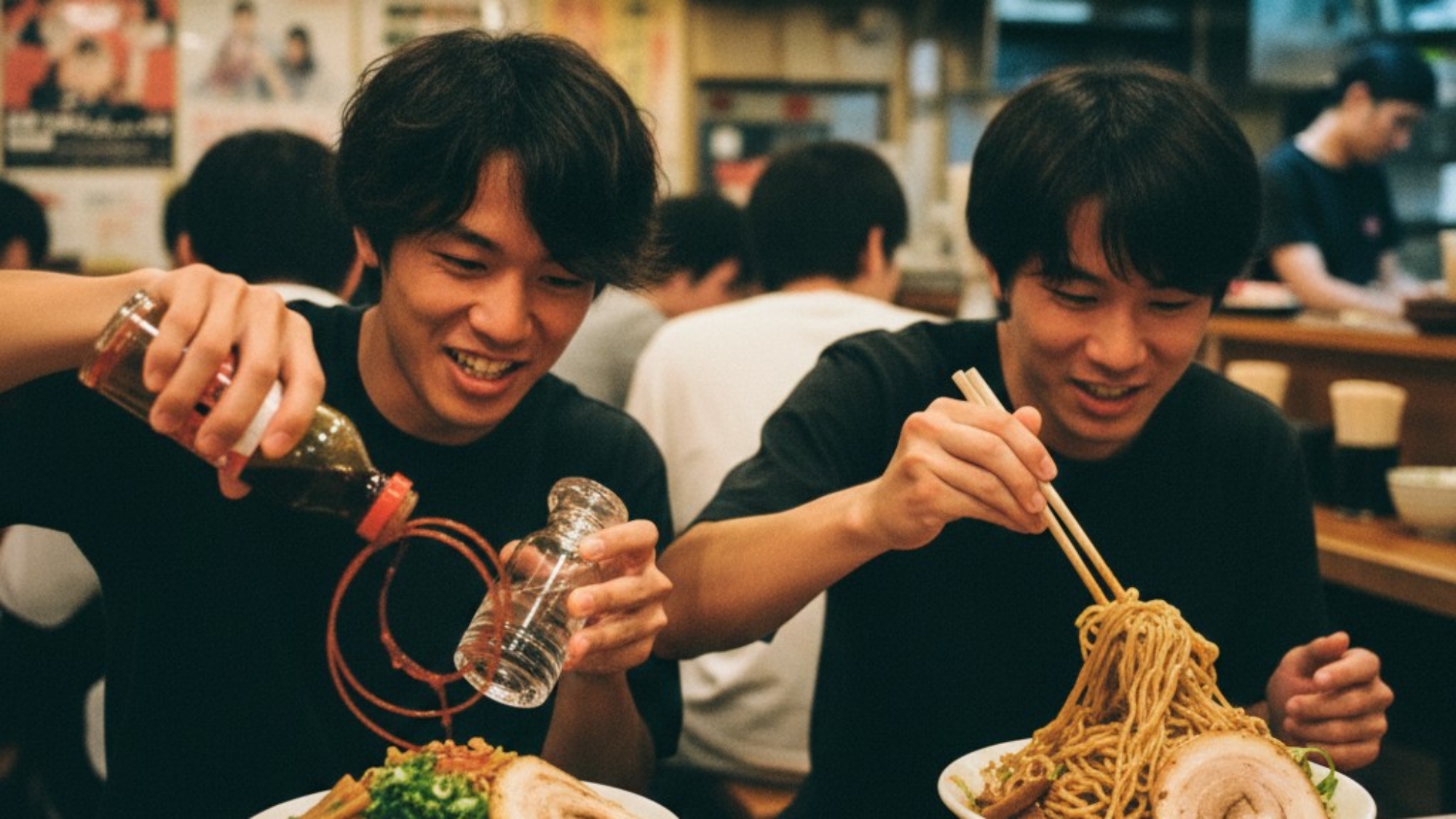 ホテル近くで美味しい「油そば」が食べられる！※イメージ