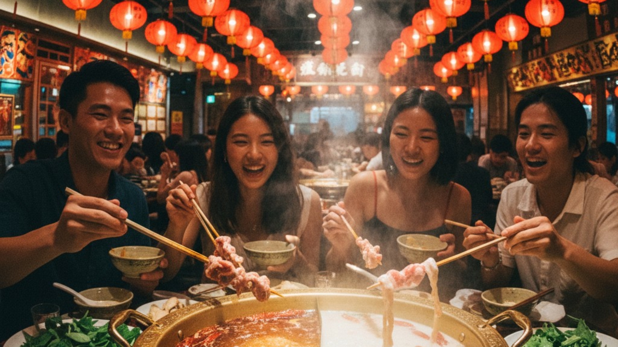 ホテル近くで「火鍋」が楽しめる！※イメージ