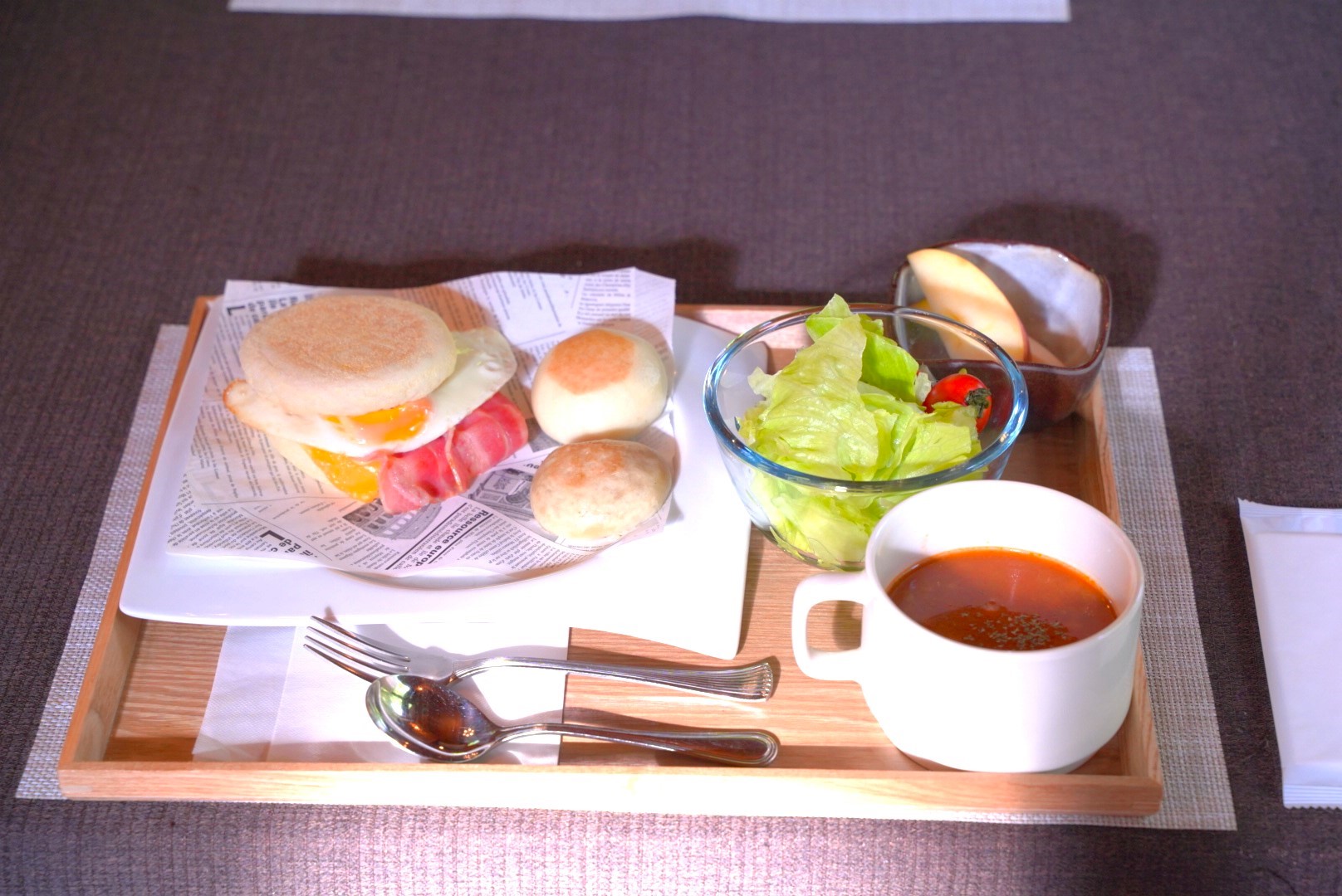 朝食 洋食プレート