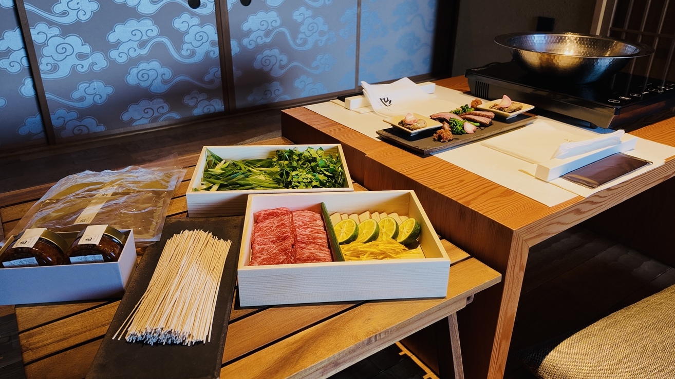 【祇園祭限定プラン】エグゼクティブスィートで味わう「ひがしやま司」特製鍋プラン＜夕朝食付き＞