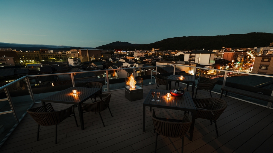 朝食付きベーシックプラン/　ミニバーフリー/貸切露天風呂/絶景ルーフトップ/祇園や河原町に徒歩圏