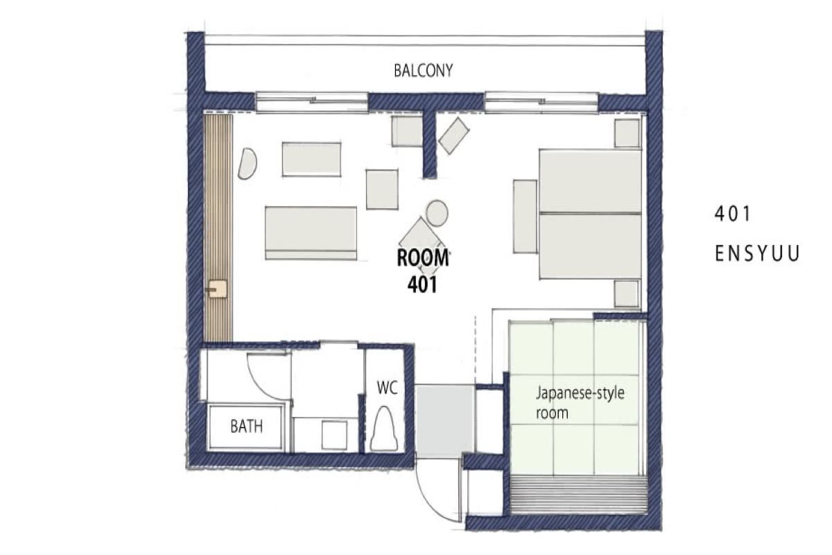 401遠州　間取り