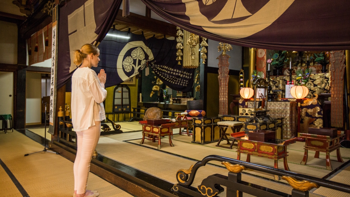 【食事なし】駐車場無料★朝のお勤めにも参加OK♪飛騨高山の宿坊で心と体を整える素泊まりプラン