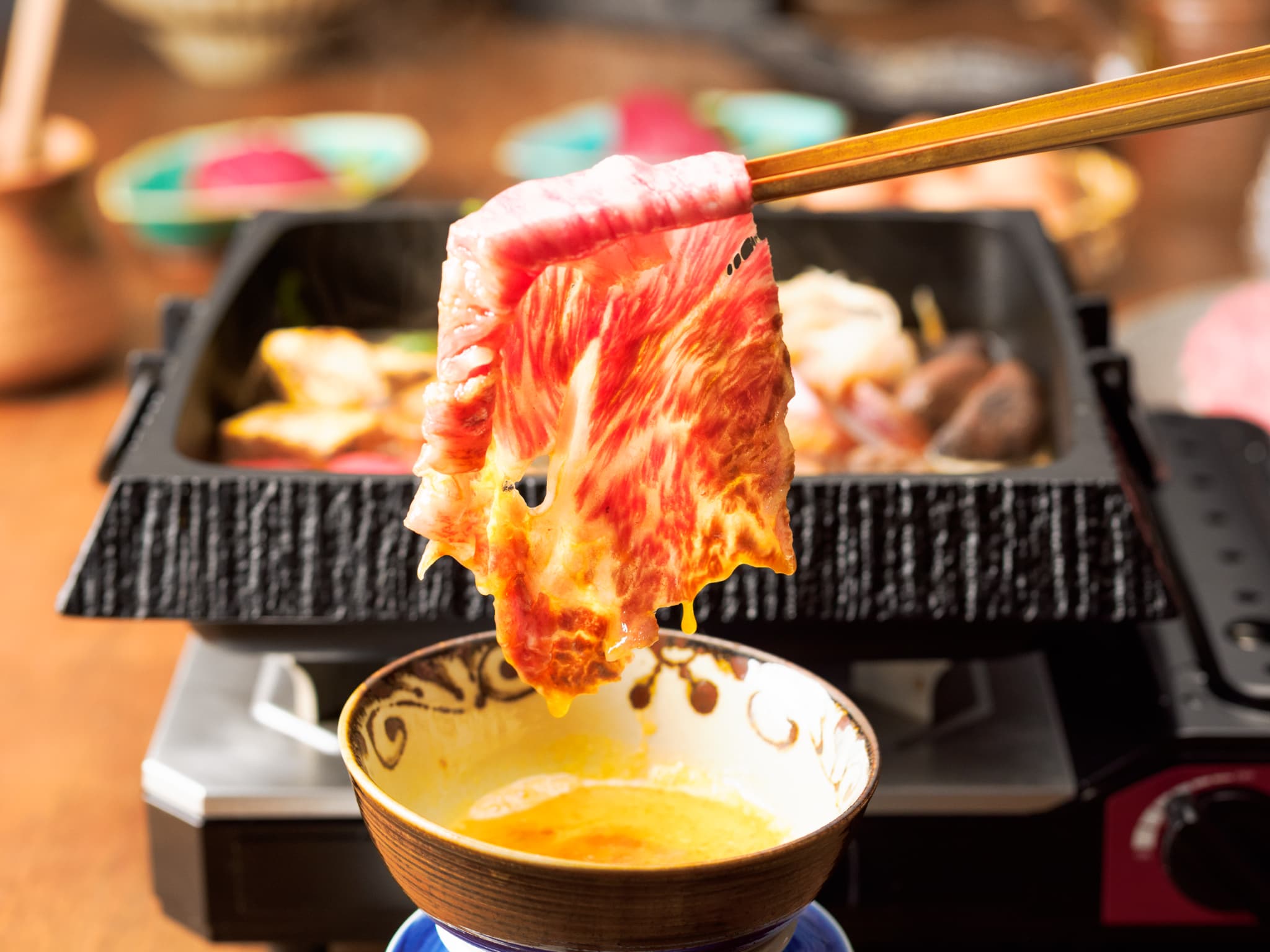 ディナー（すき焼き）