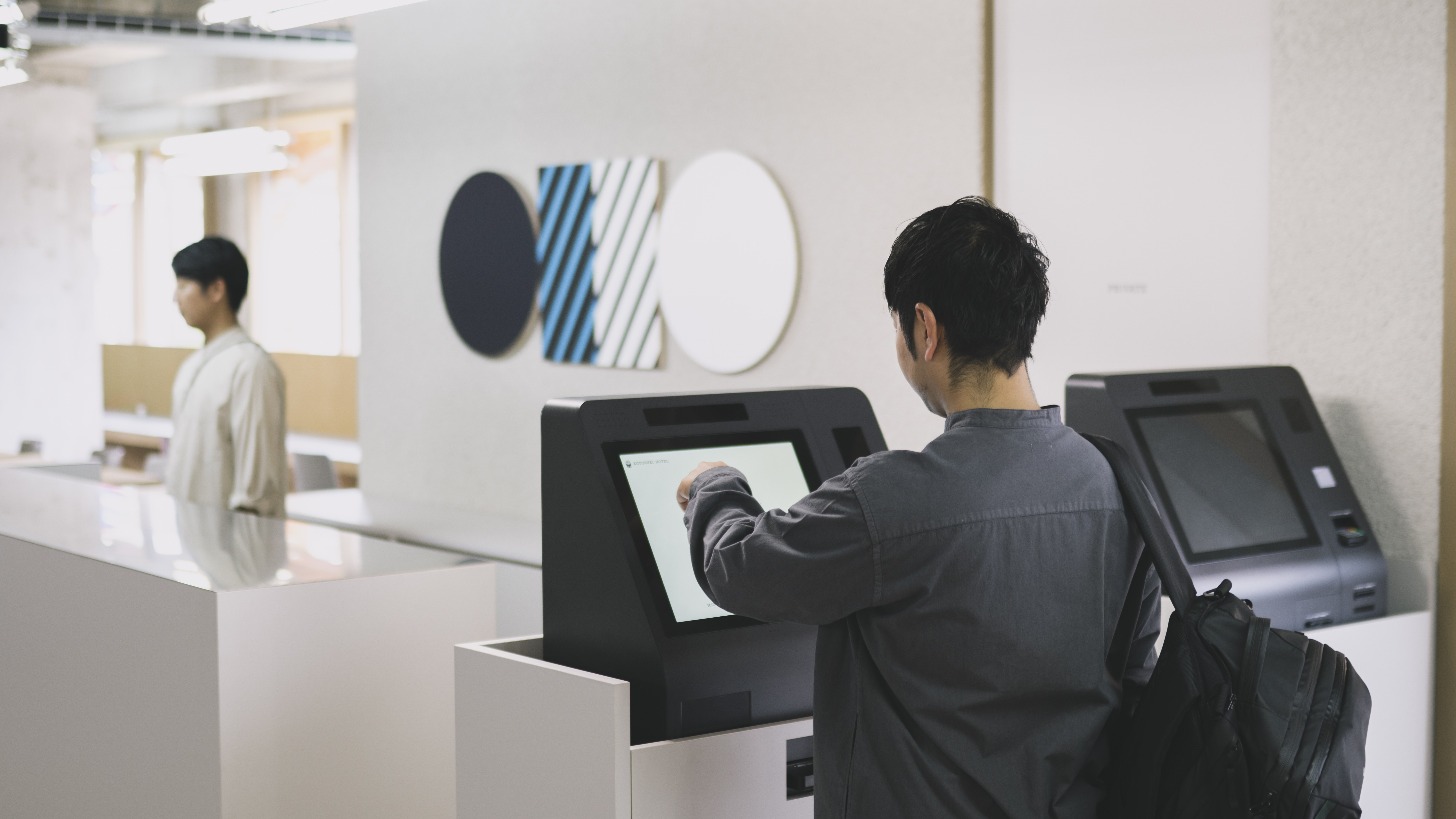 【その他】自動チェックイン機でスムーズにお手続きいただけます