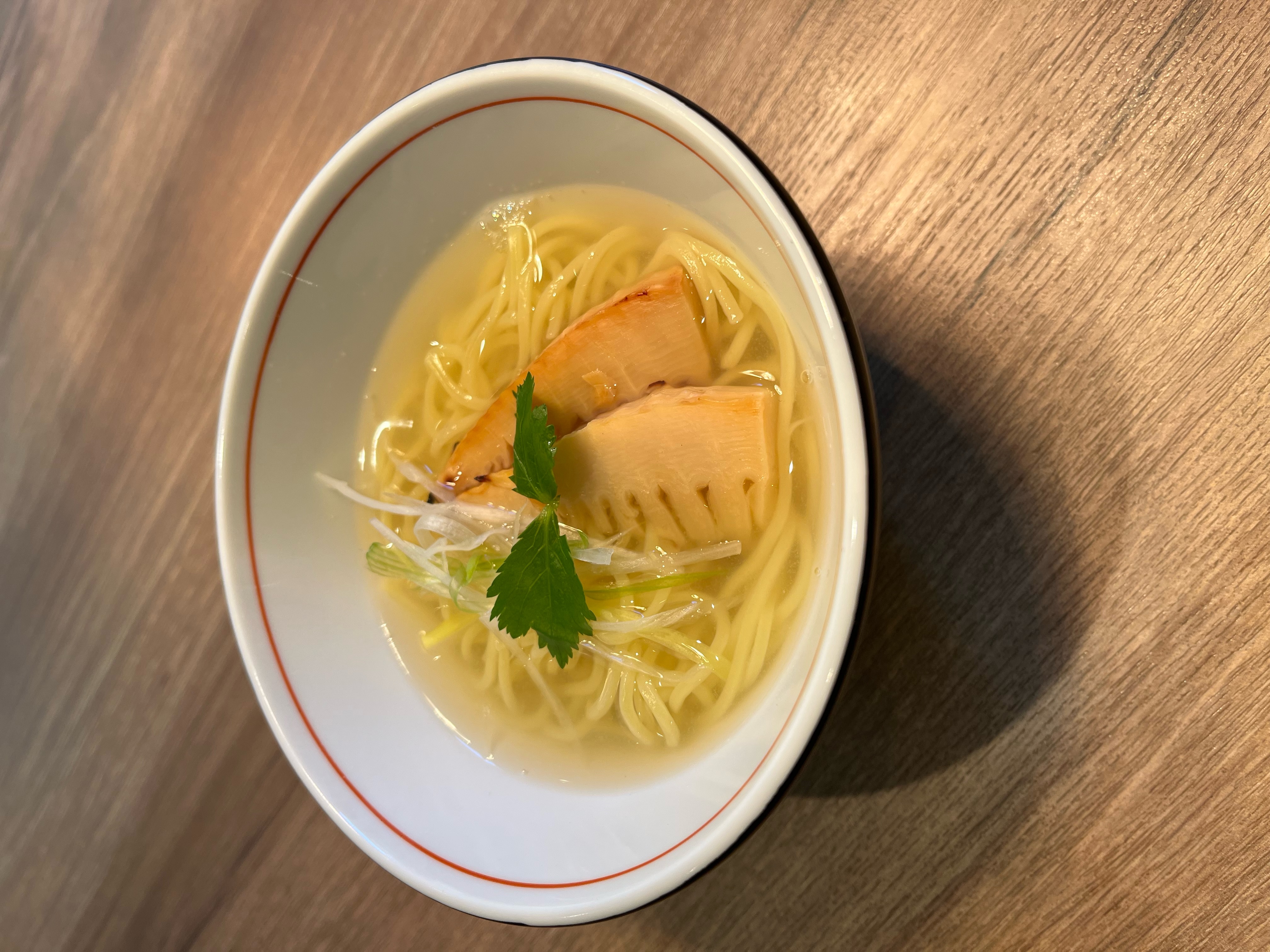 【季節限定】筍潮そば