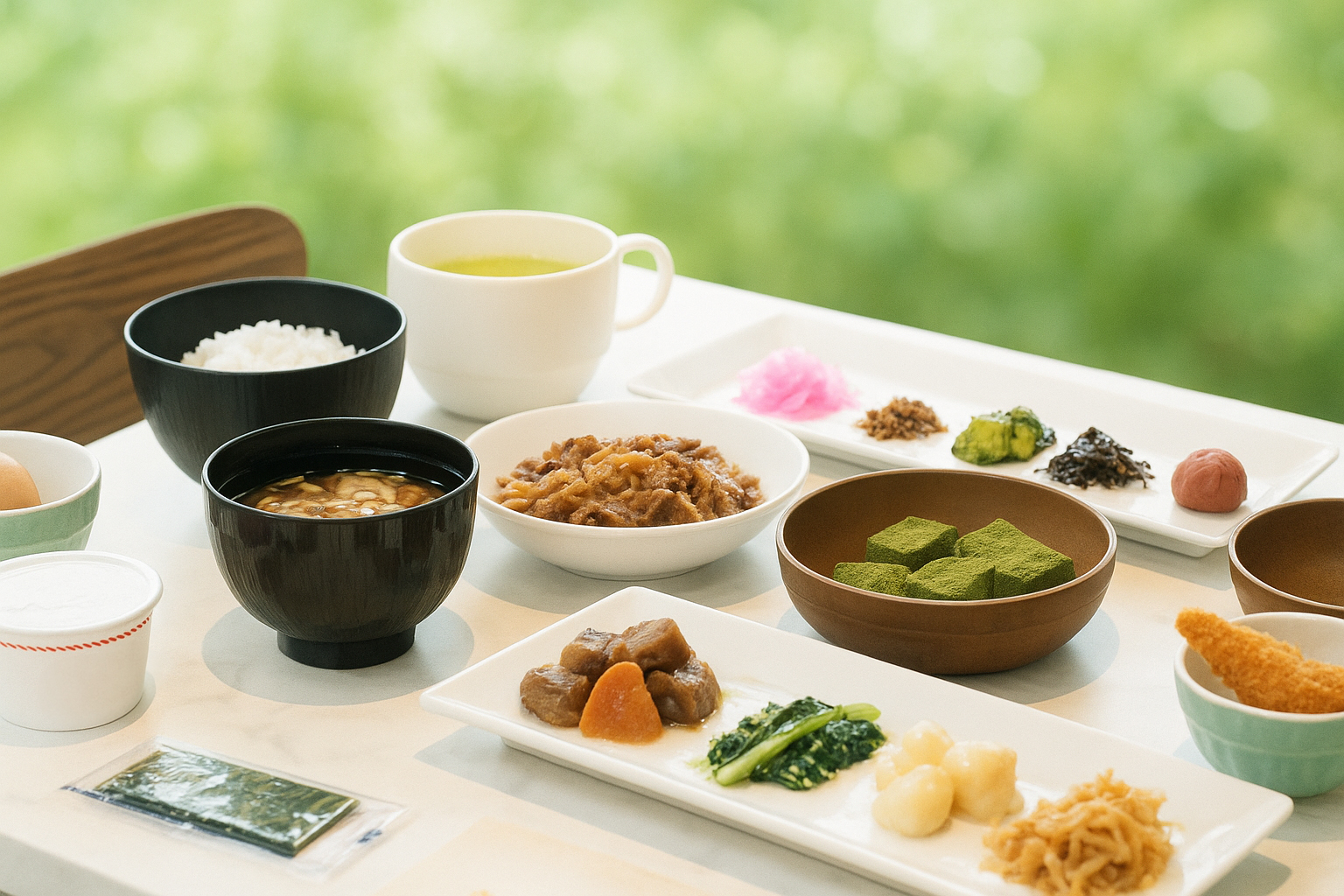 朝食ビュッフェ