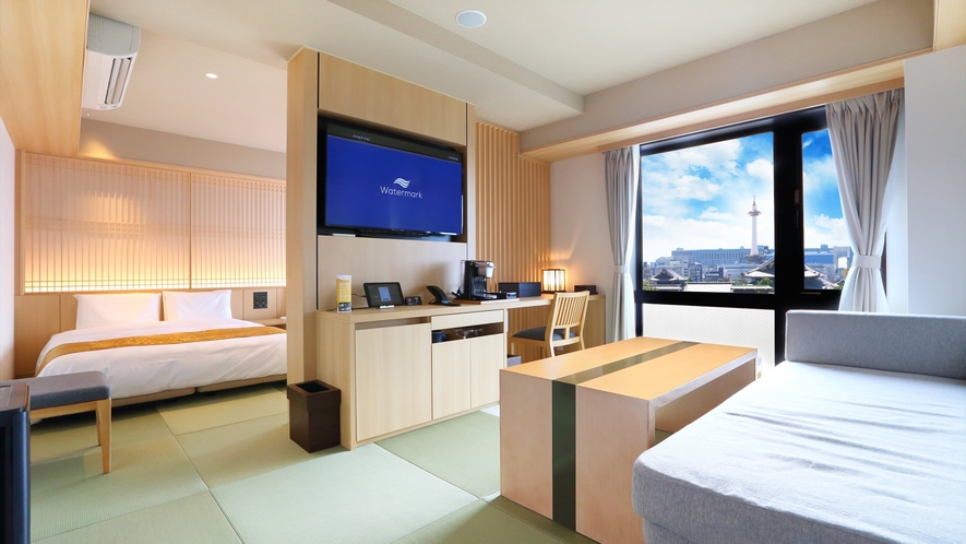 【スイートルーム】7階以上京都タワービュー ※イメージ　3点独立型客室