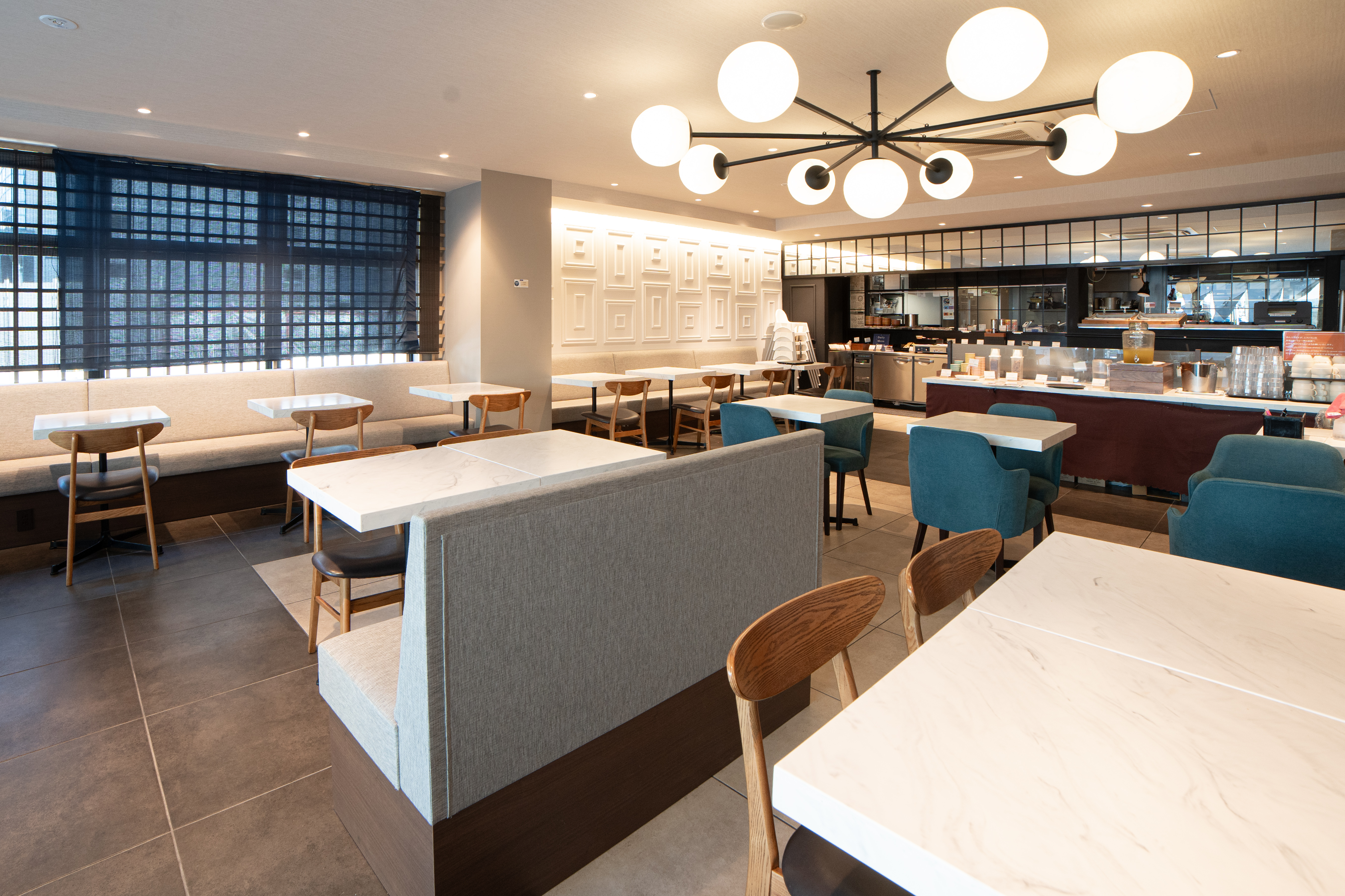 朝食ビュッフェ