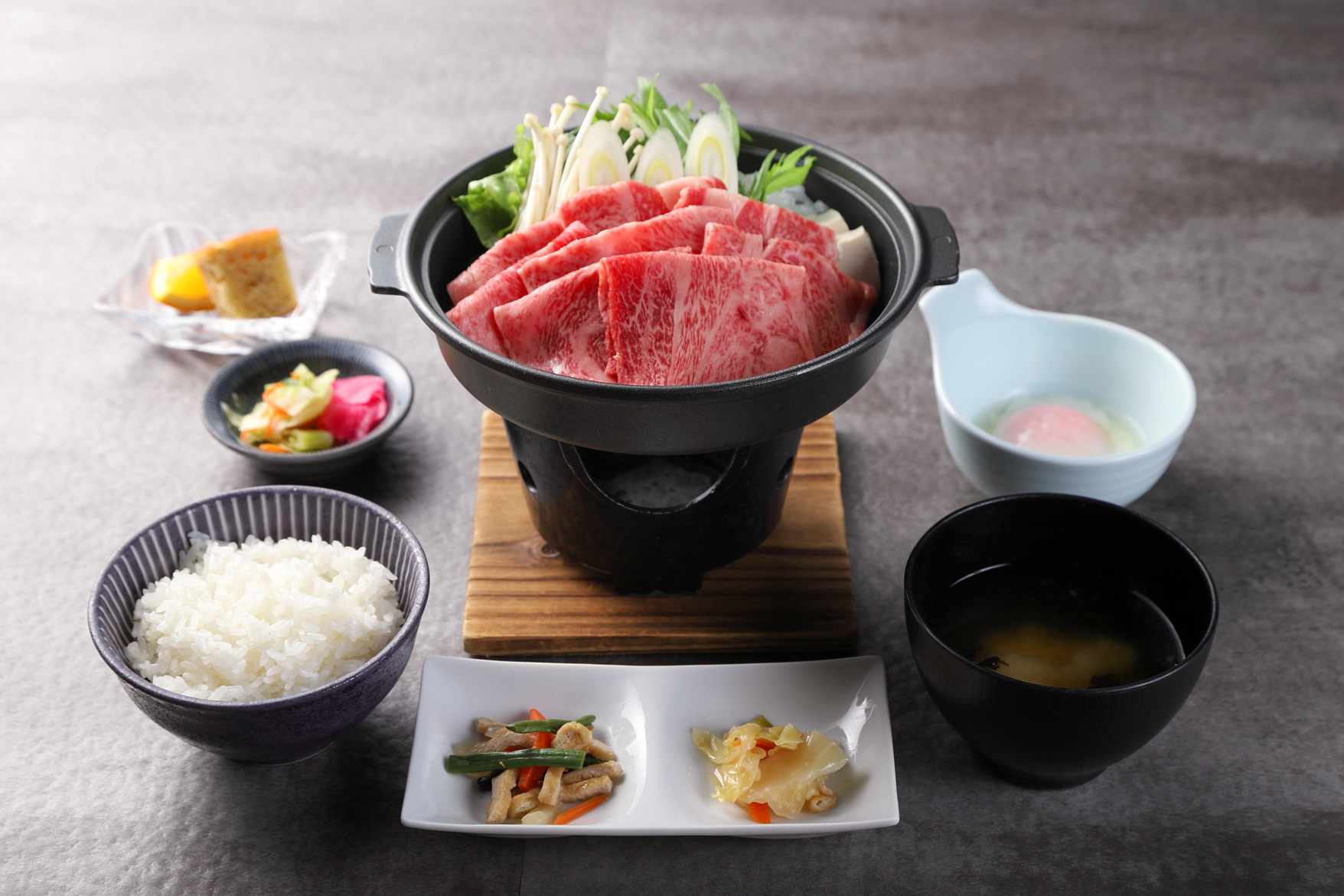 【二食付き】山形牛すき焼き御膳！２食付き＜夕朝食付＞