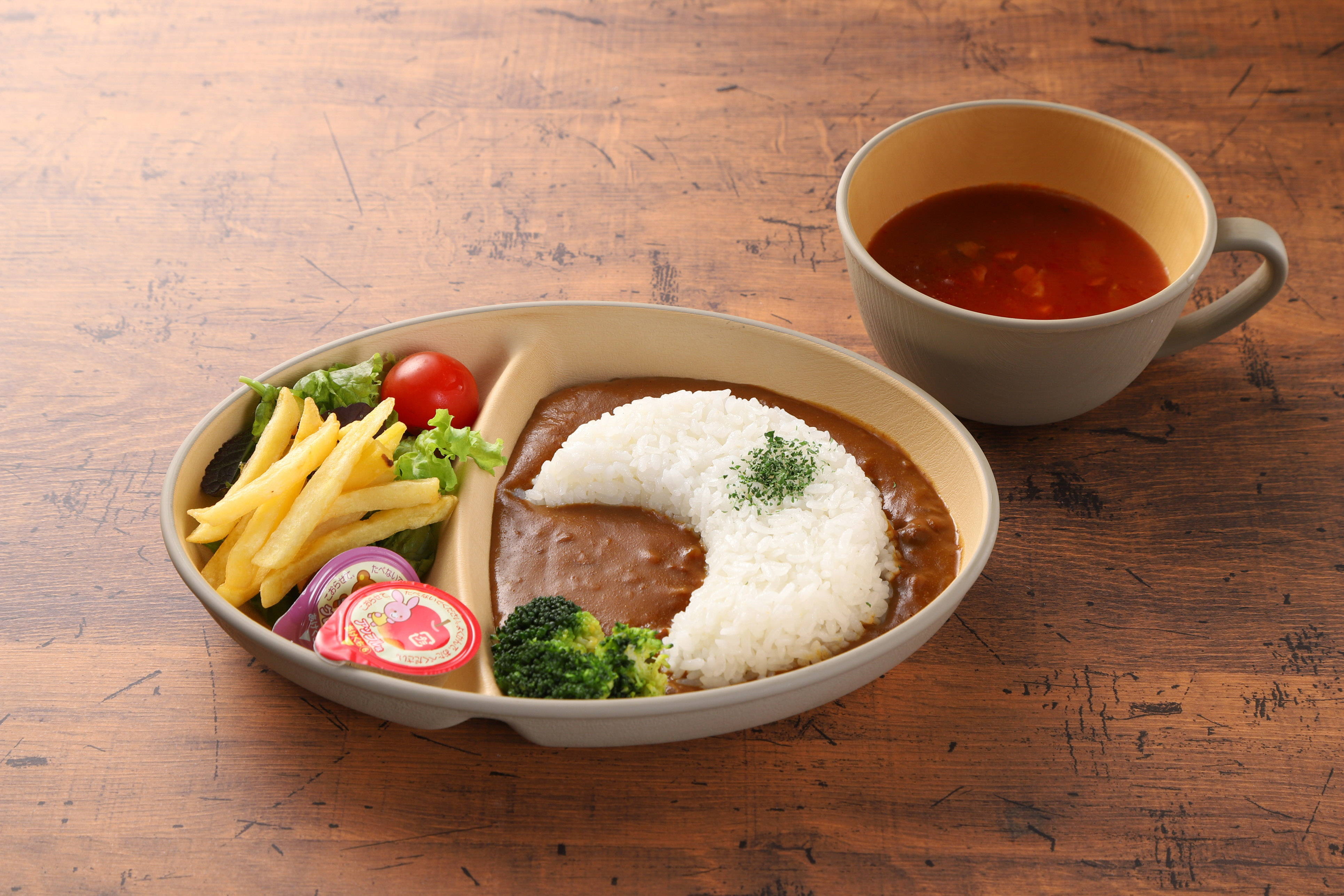 ランチタイム　お子様カレープレート