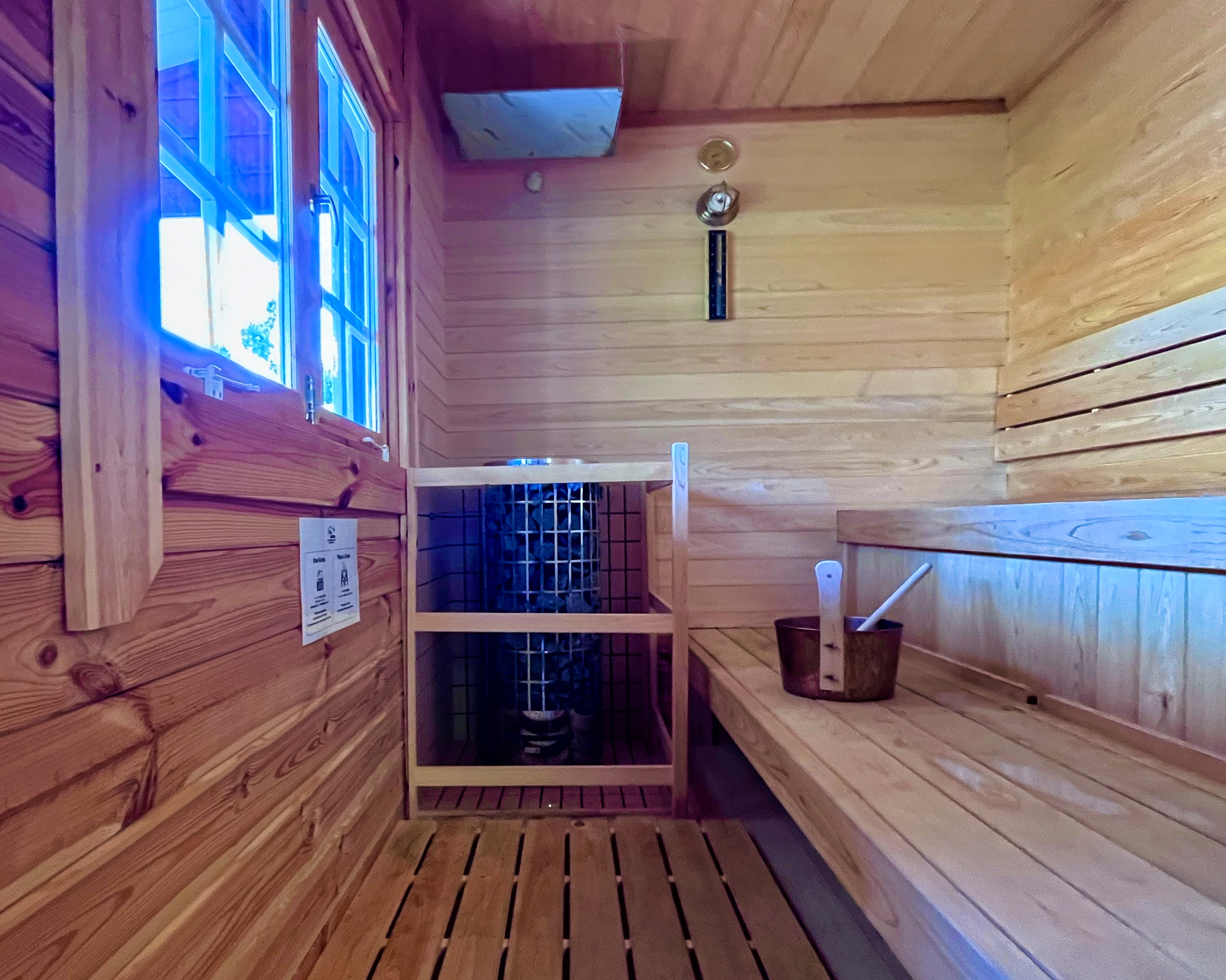 貸切シーサウナ