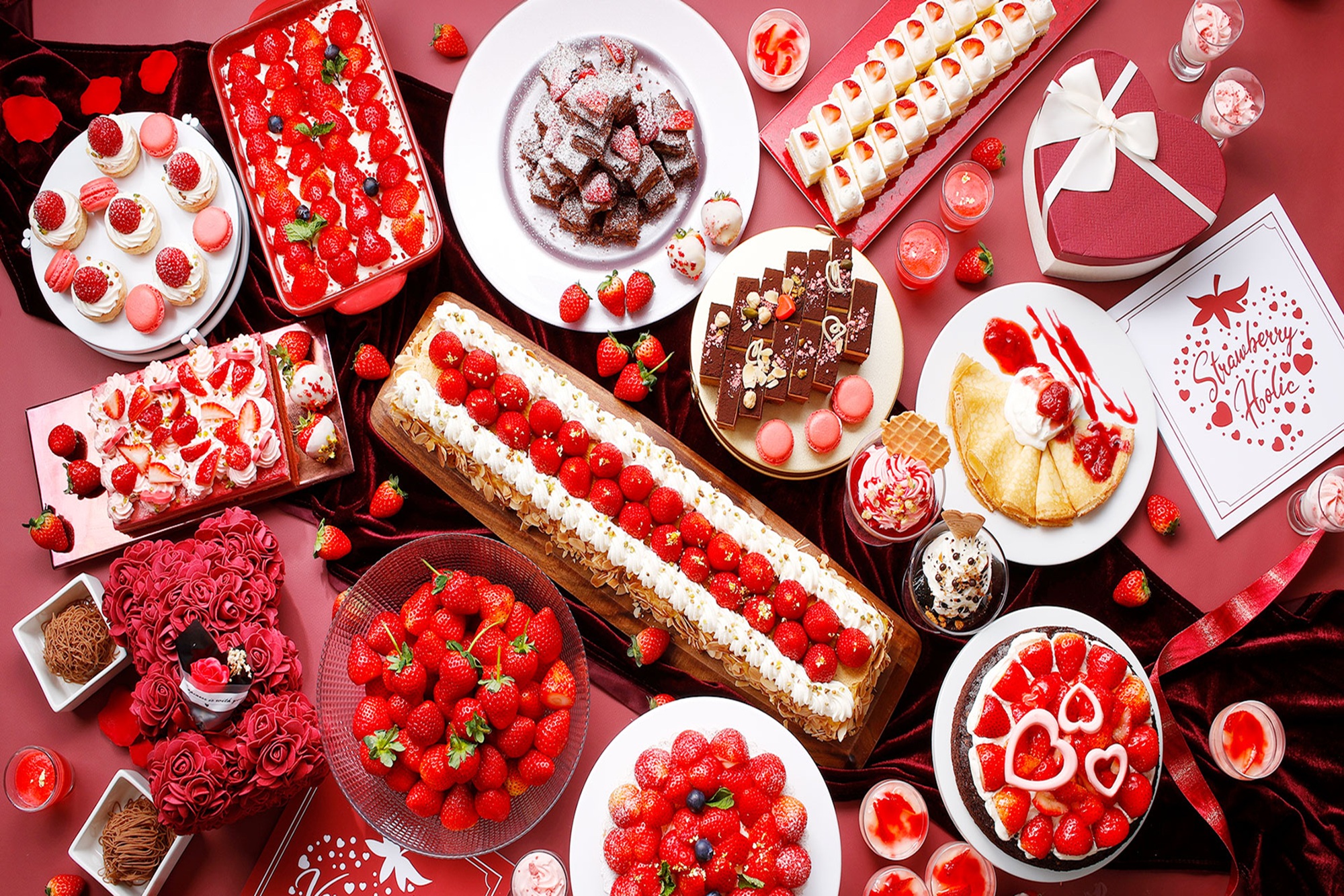 ストロベリーホリックスイーツブッフェ