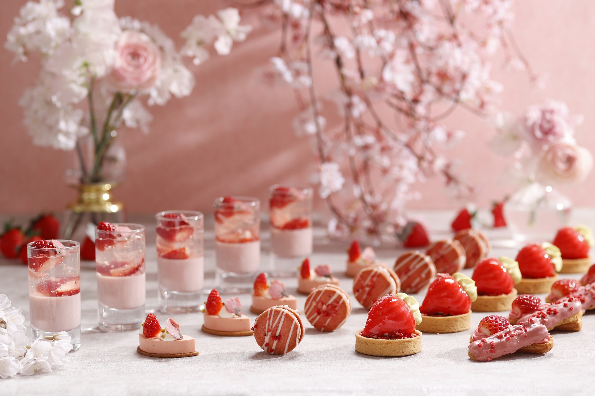 ストロベリーブロッサムアフタヌーンティー