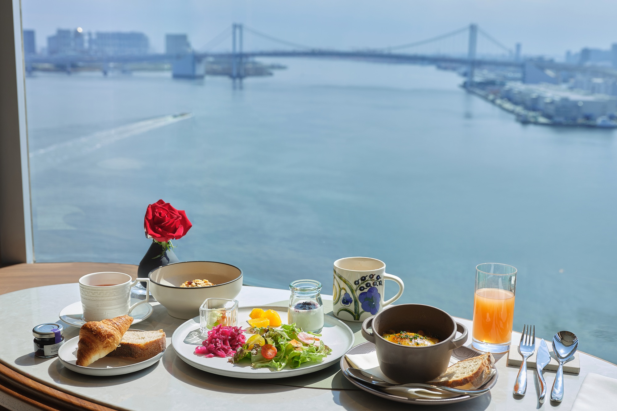 クラブラウンジ朝食