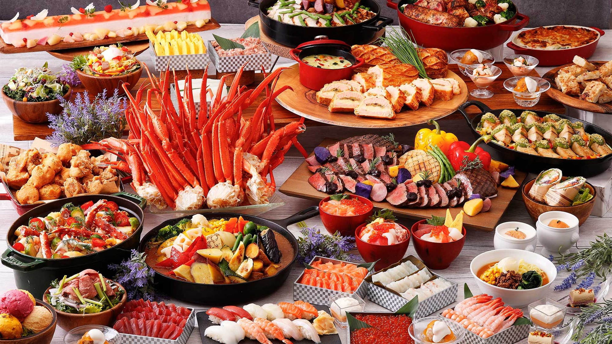 春の北海道フェア～蟹・寿司・海鮮～