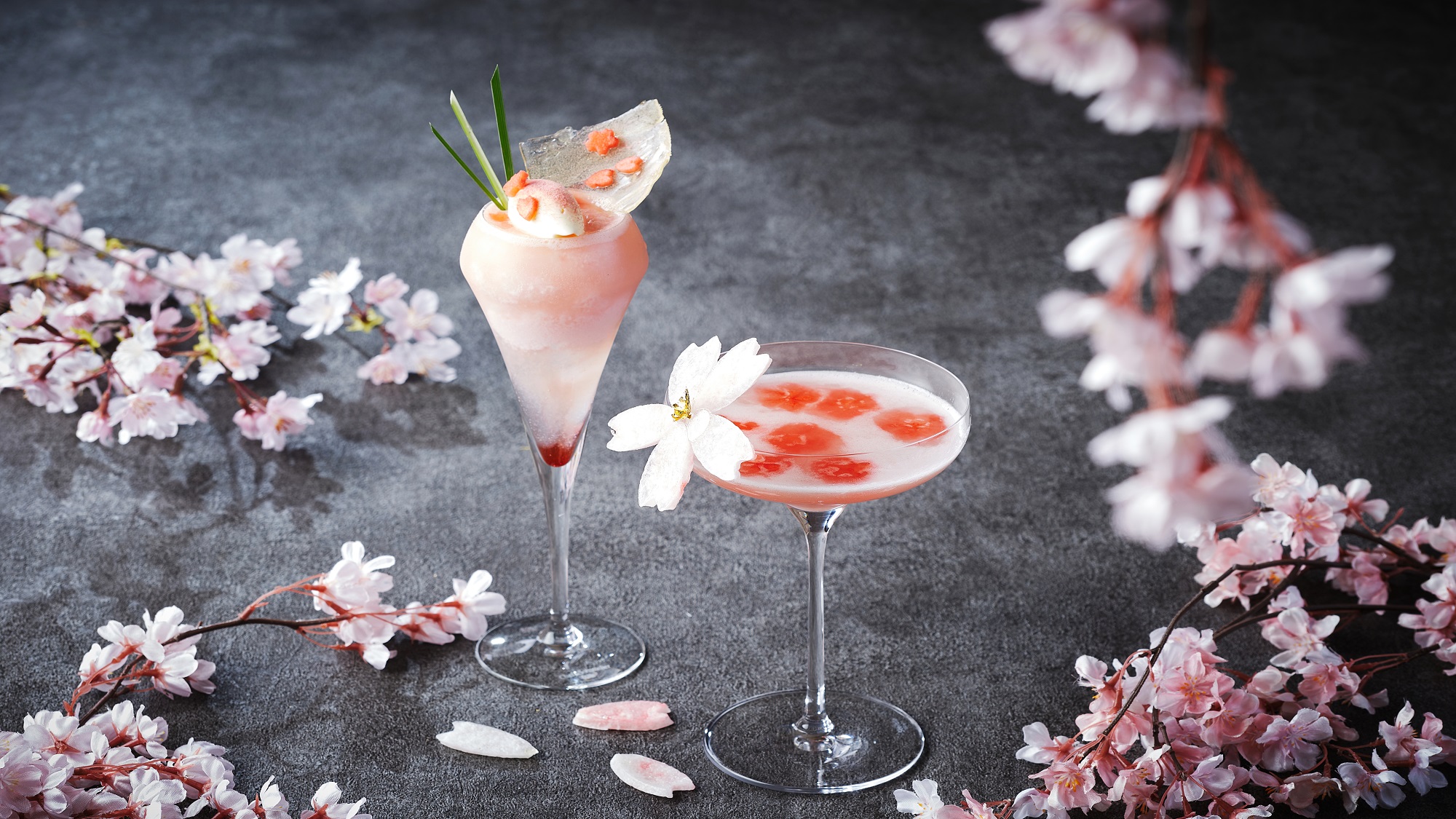 シーズナルカクテル with 桜