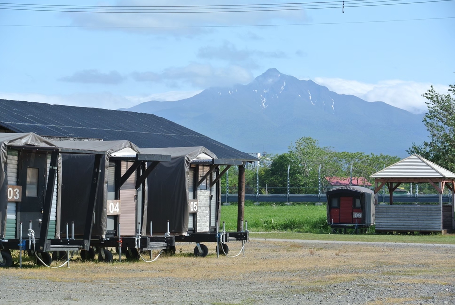 【鍵付き、電源付き、個室】移動式テント宿泊プラン◆ Free-WiFi ◆