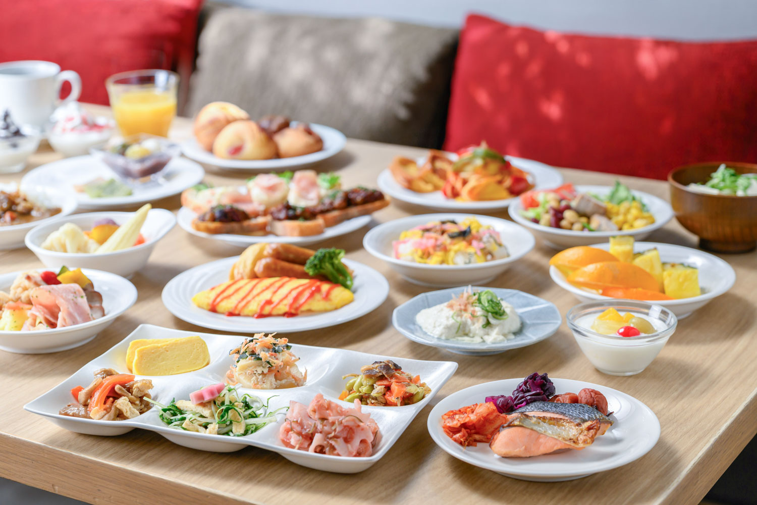 朝食ブッフェ(イメージ)