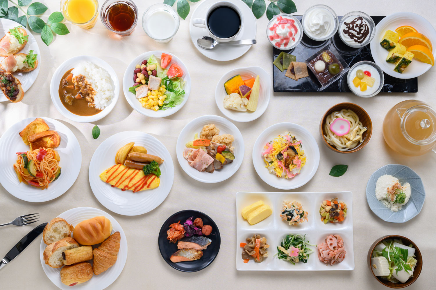 朝食ブッフェ（イメージ）