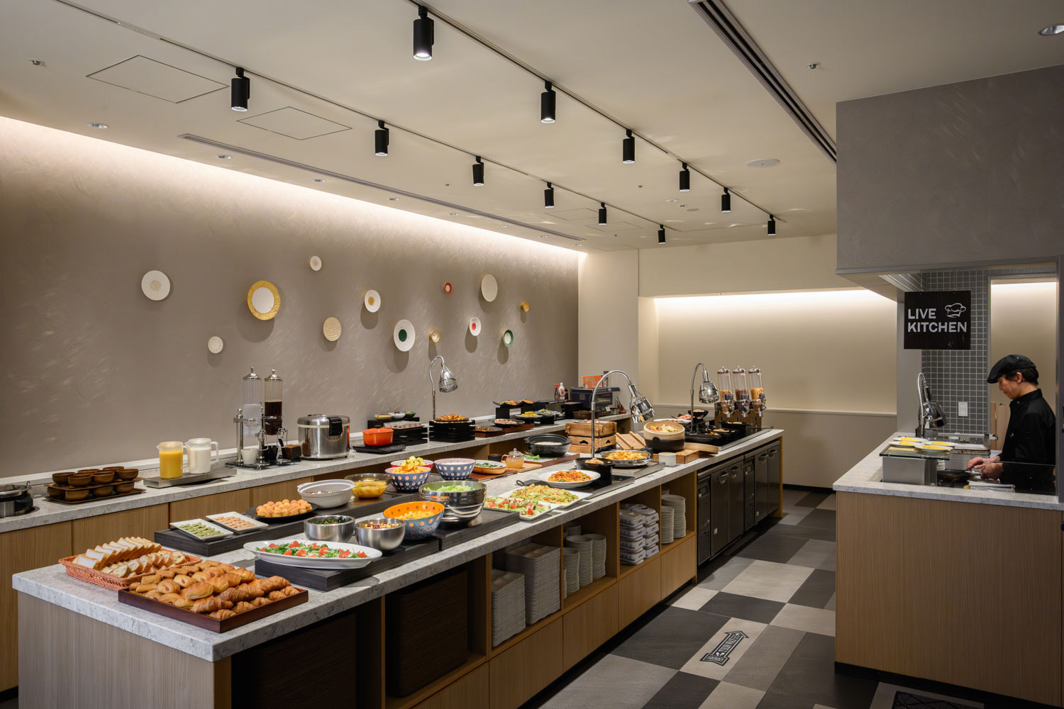 朝食ブッフェ（イメージ）