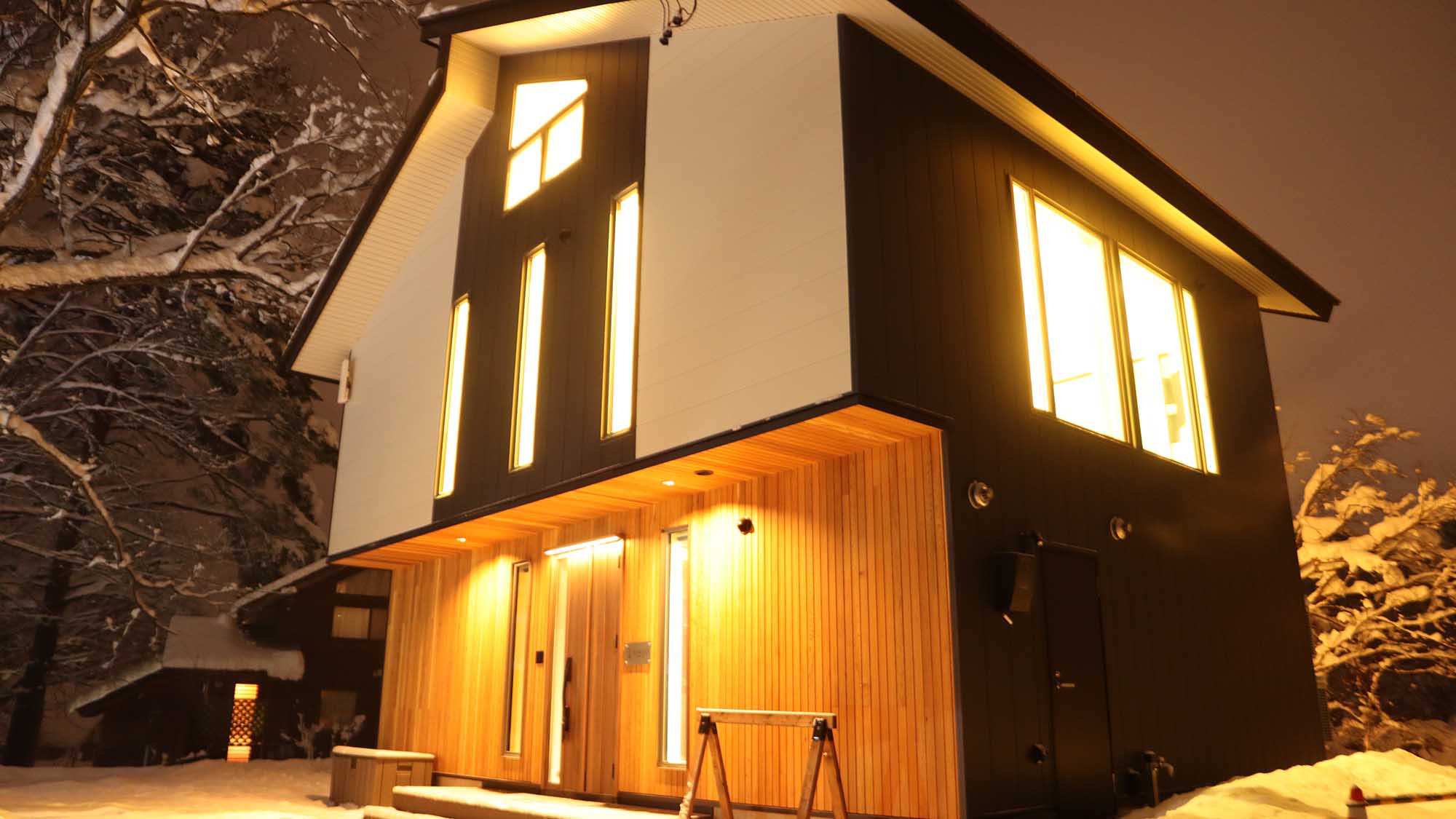 ・白馬の自然の中に建つ一棟貸しの貸別荘「HAKUBA HOKUJO」