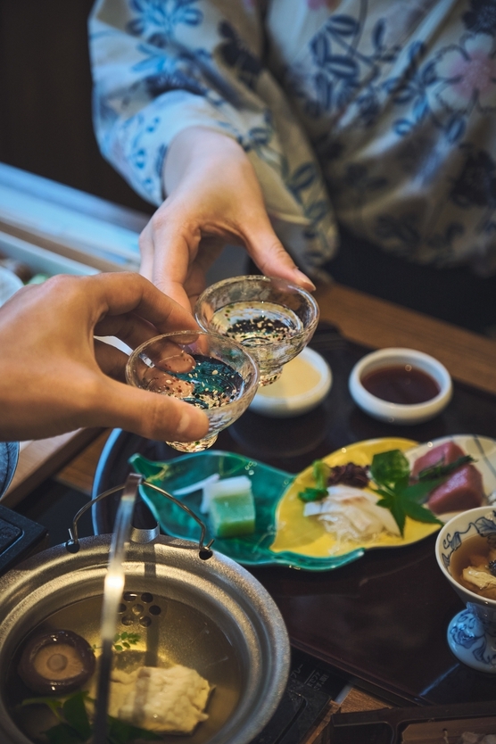 【栃木の地酒飲み比べ付き】≪特別会席≫＜２食付＞離れ／IN15時-OUT11時・夕食お選び