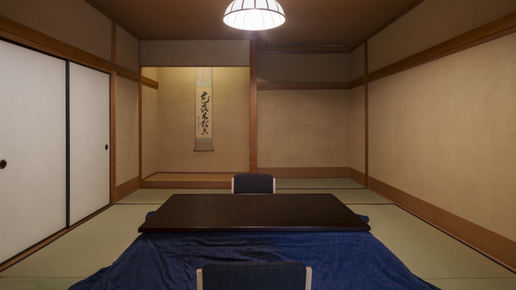 離れ｜温泉内湯・中庭テラス付 和洋室「みはなだ」