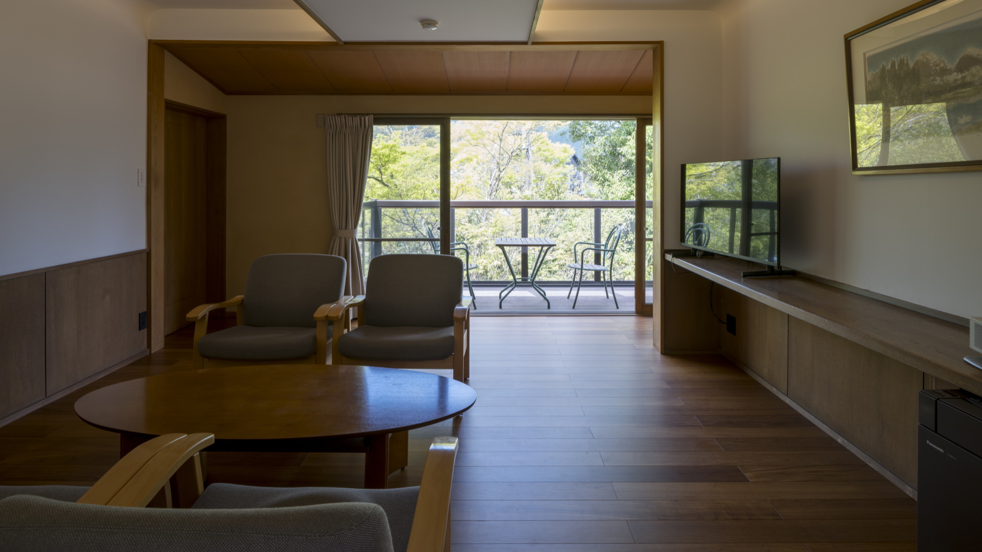 温泉内湯・テラス付 和洋室「くひな」／2F