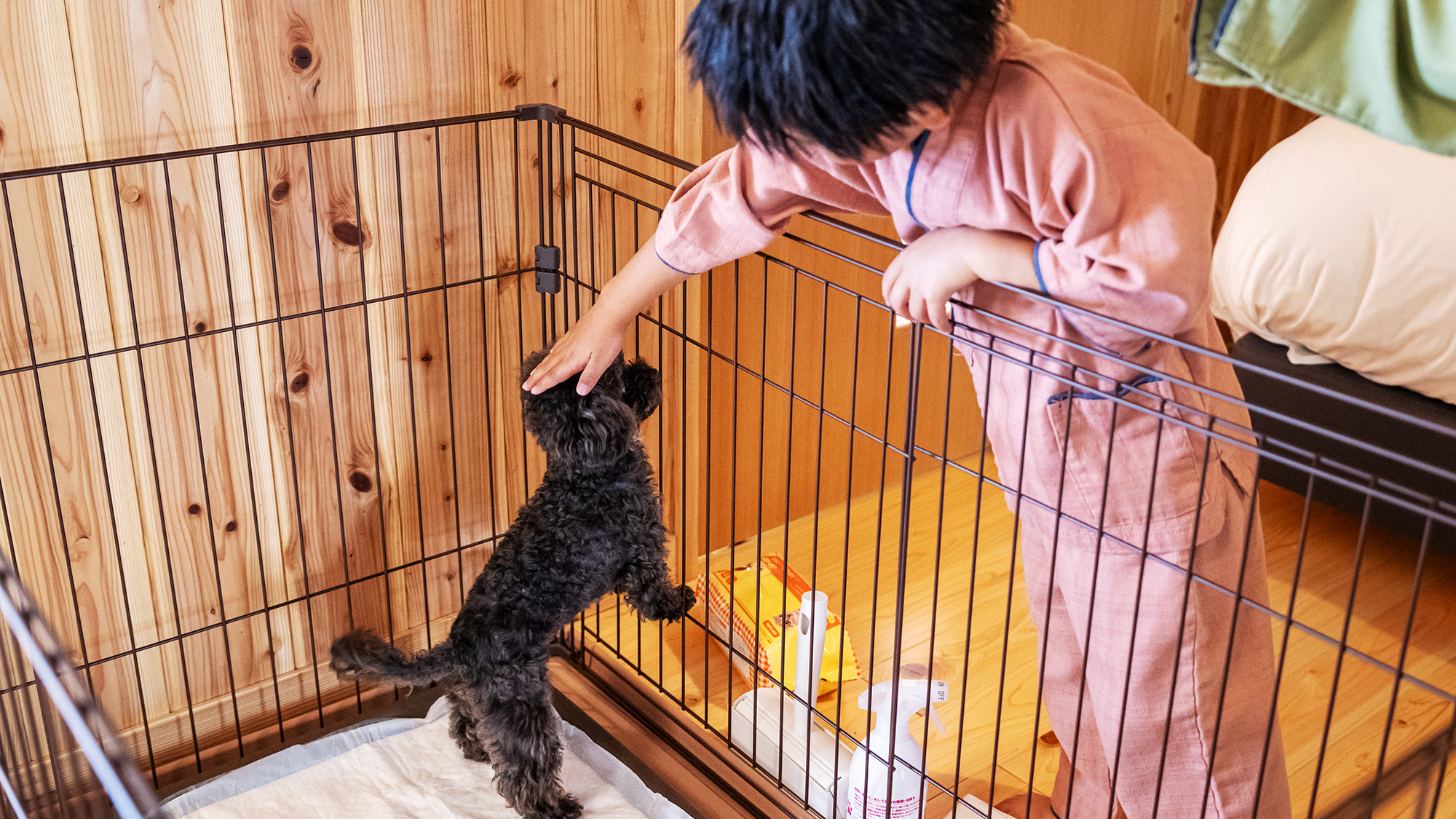 家族旅行はワンちゃんも一緒に。客室に露天風呂も完備でゆったりお寛ぎいただけます。